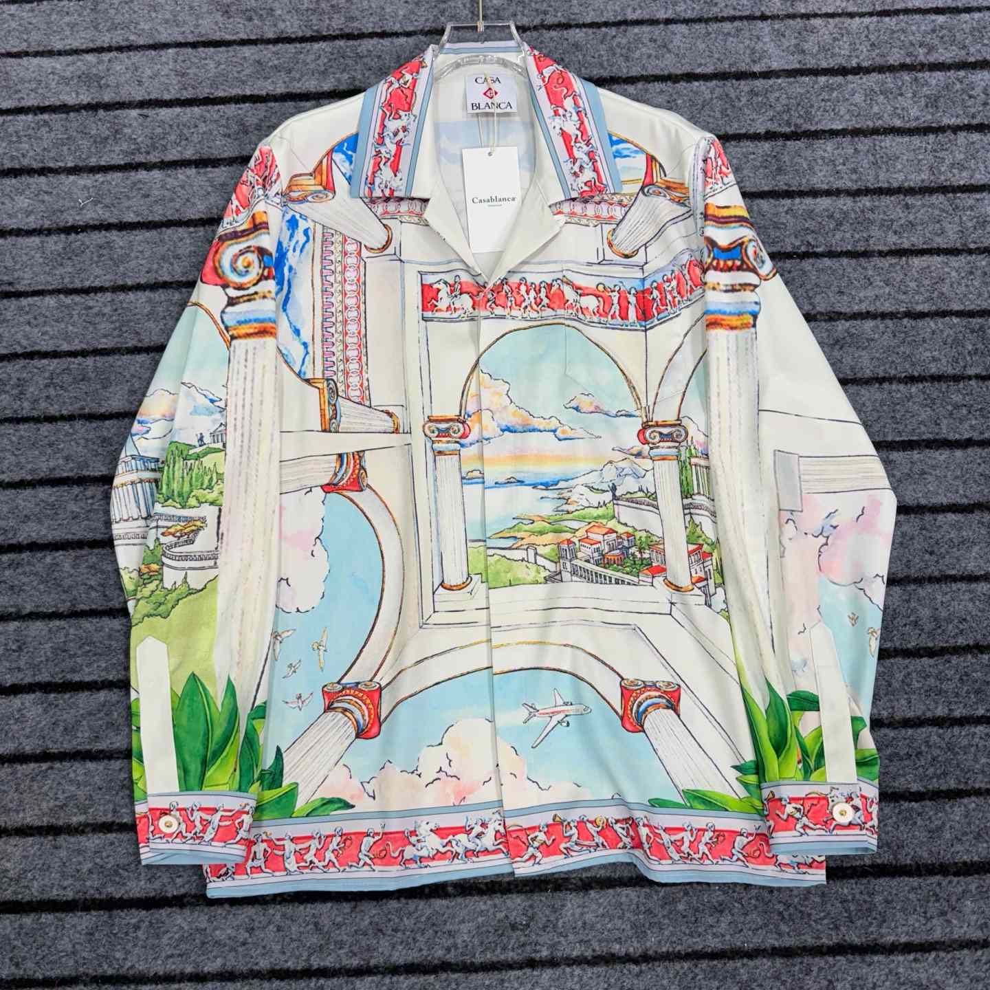 Casablanca Le Passage Silk Shirt - FashionPlug