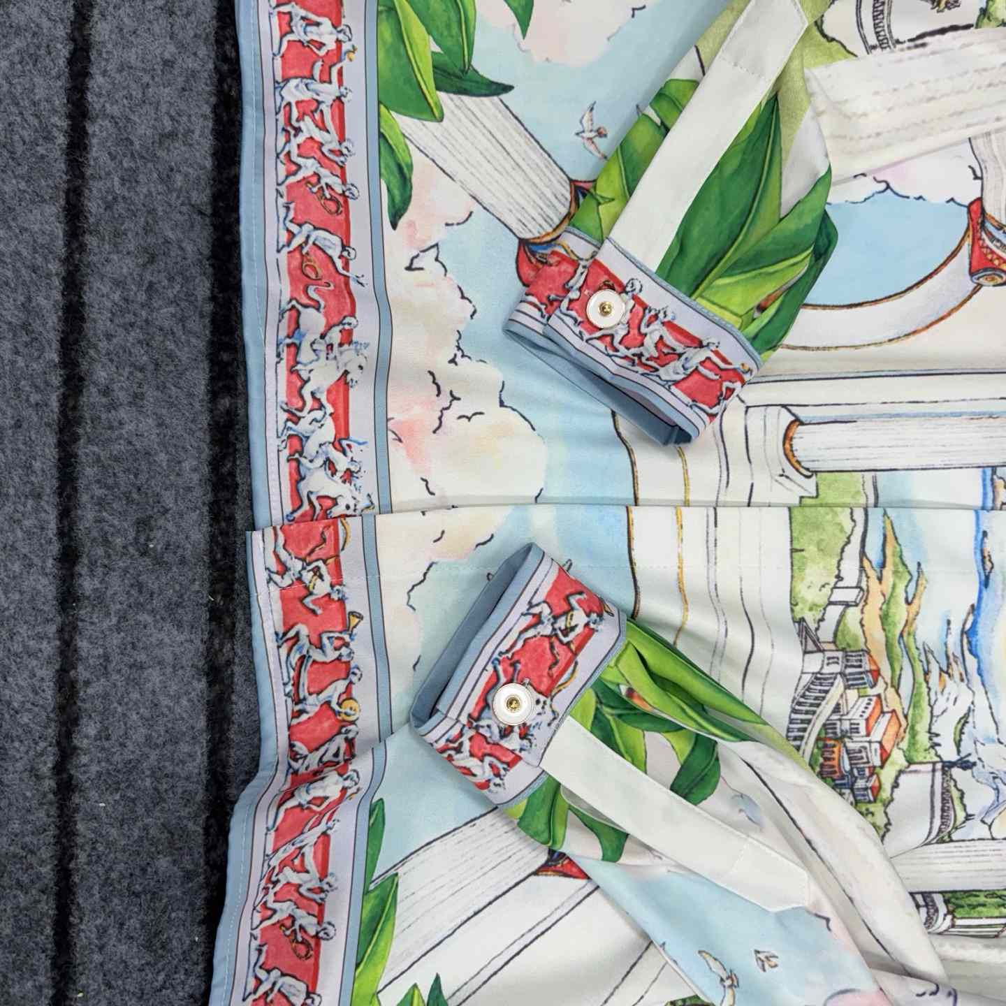 Casablanca Le Passage Silk Shirt - FashionPlug