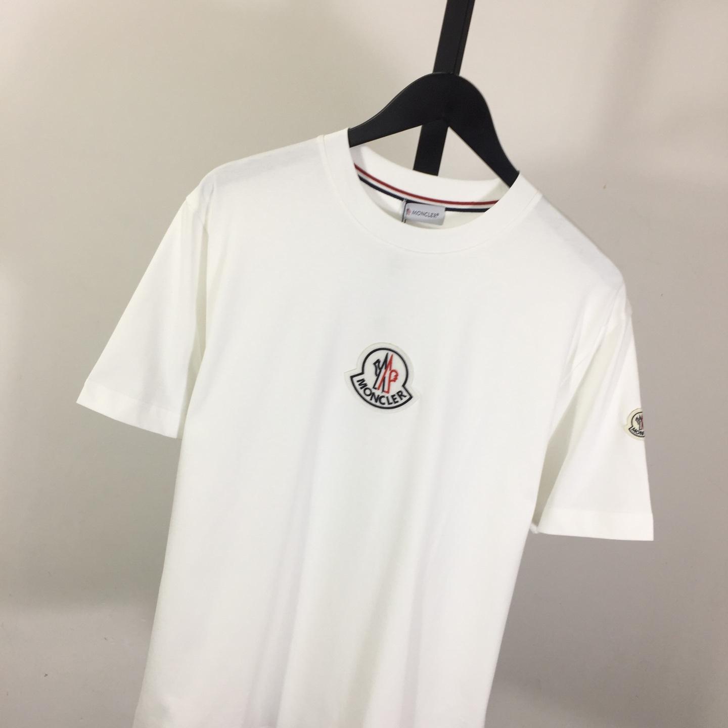 Moncler Logo Cotton T-shirt - FashionPlug