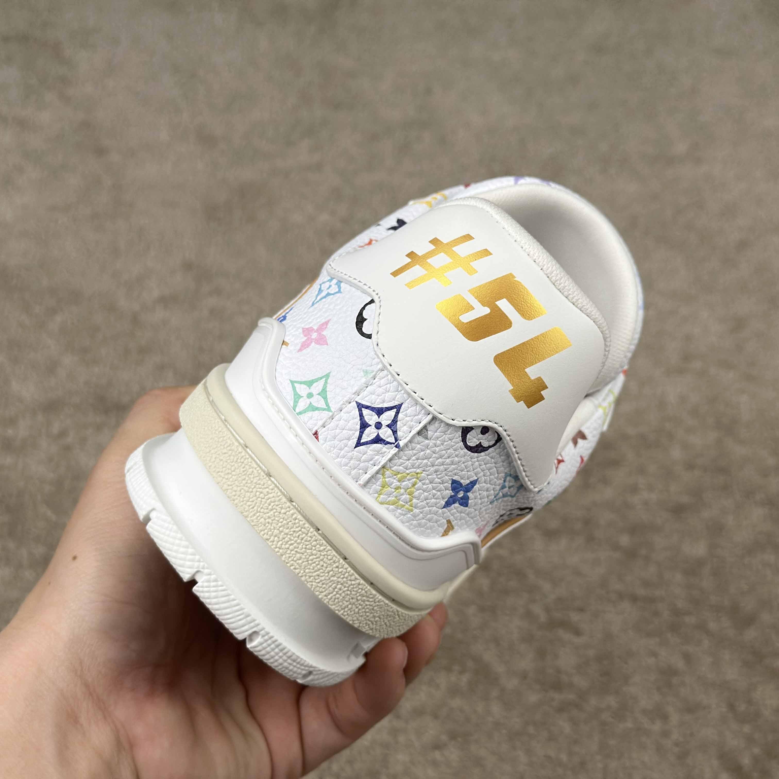 Louis Vuitton LV x TM LV Trainer Sneaker   1AGZDQ - FashionPlug