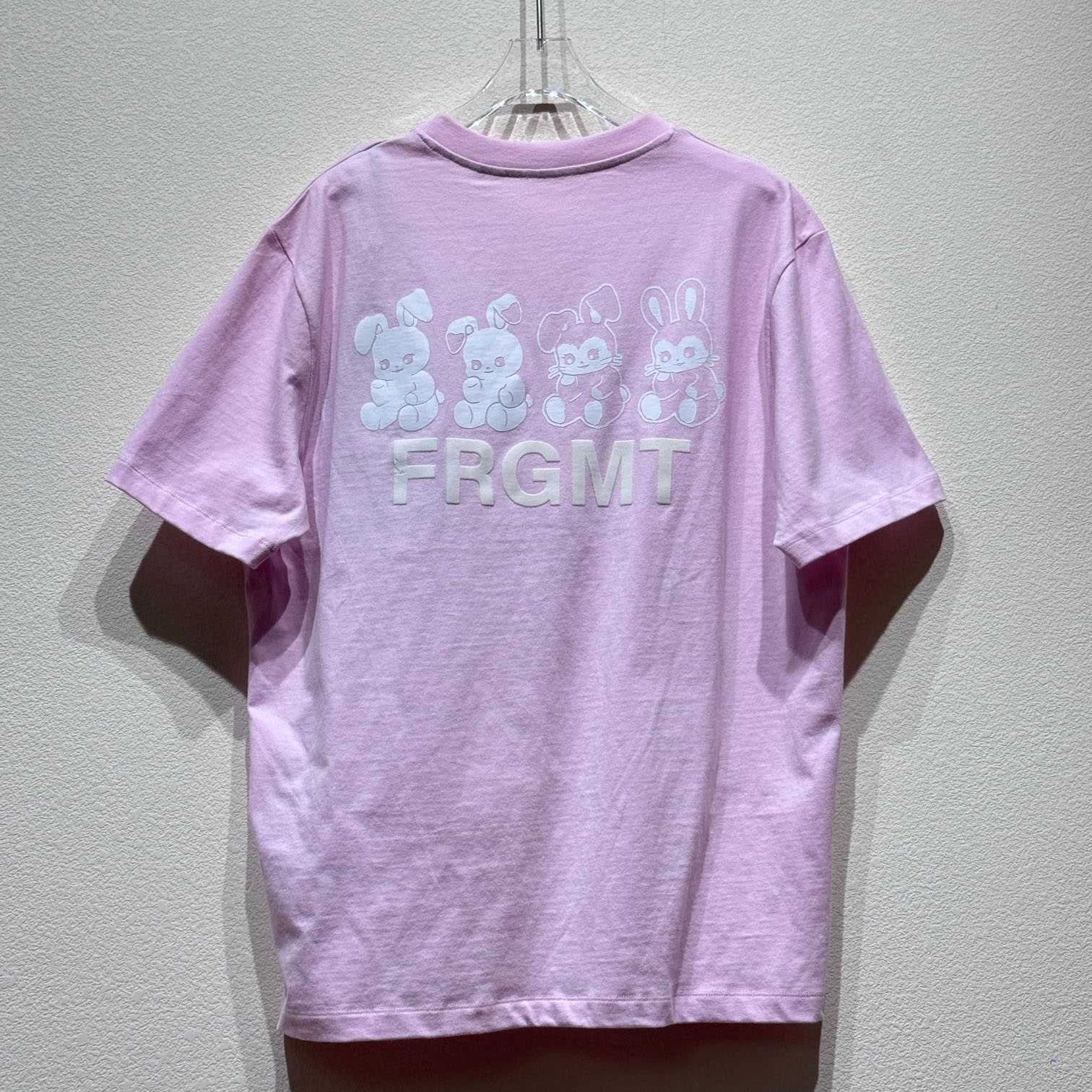 Moncler x FRGMT Cartoon Logo Cotton T-Shirt - FashionPlug