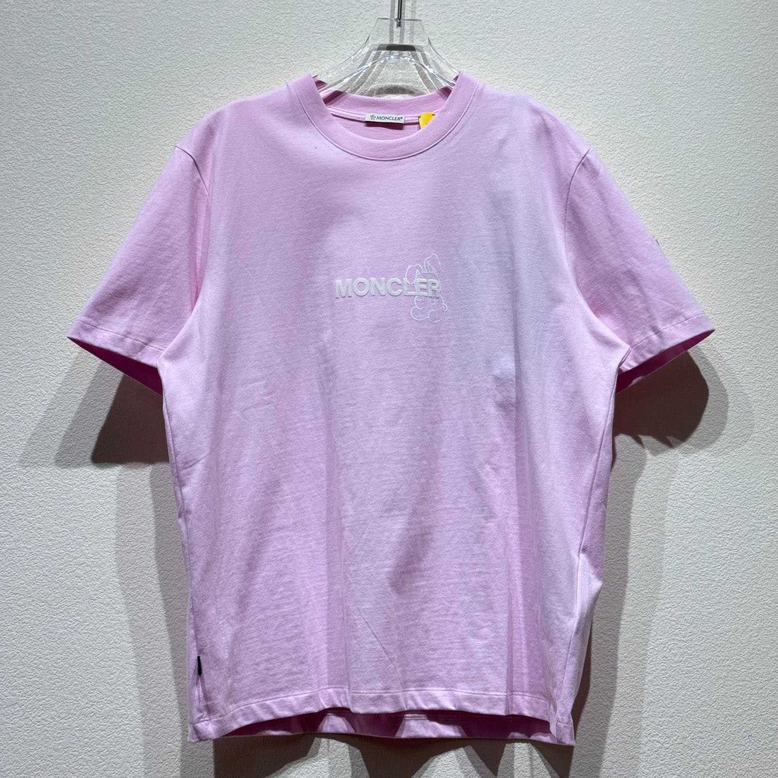 Moncler x FRGMT Cartoon Logo Cotton T-Shirt - FashionPlug