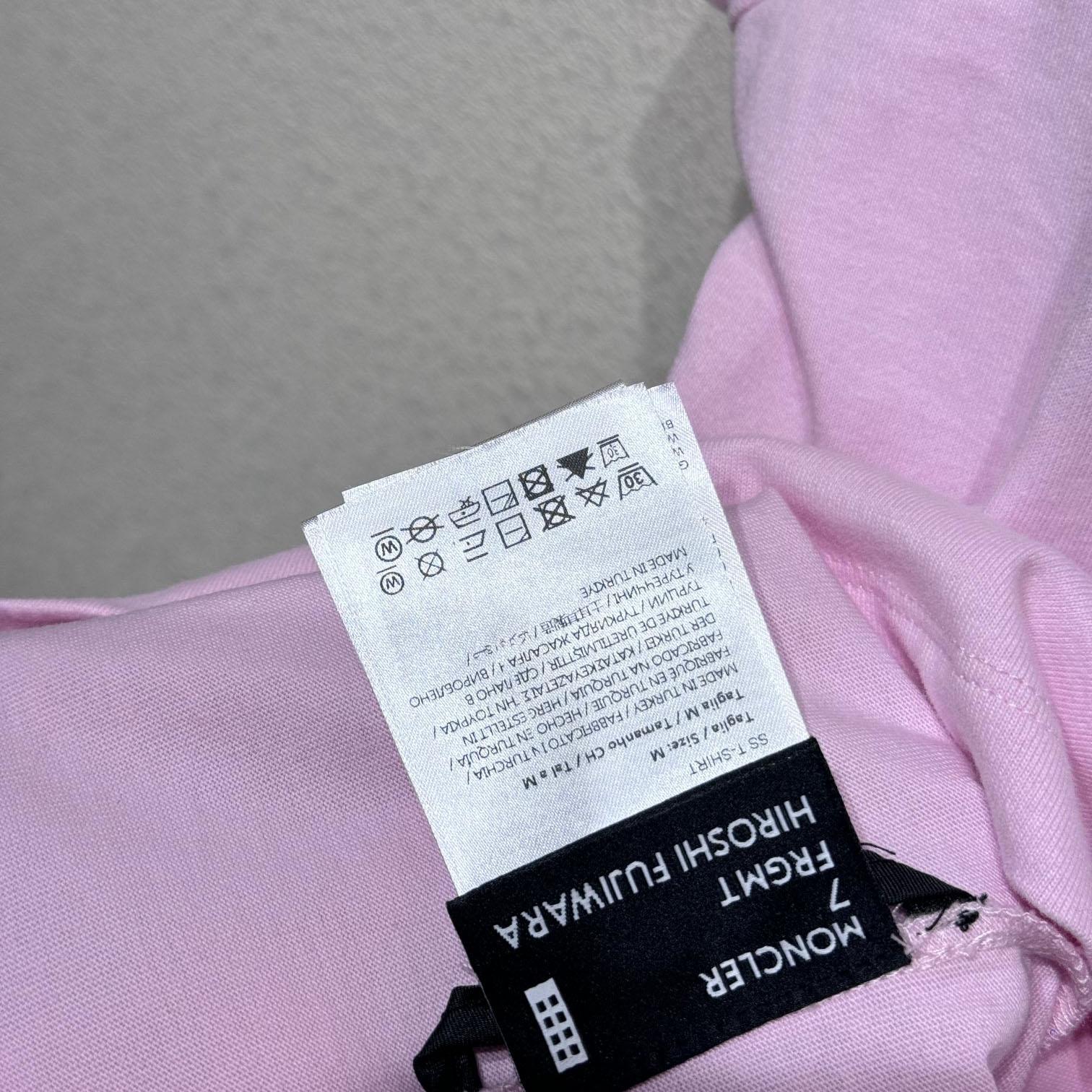 Moncler x FRGMT Cartoon Logo Cotton T-Shirt - FashionPlug