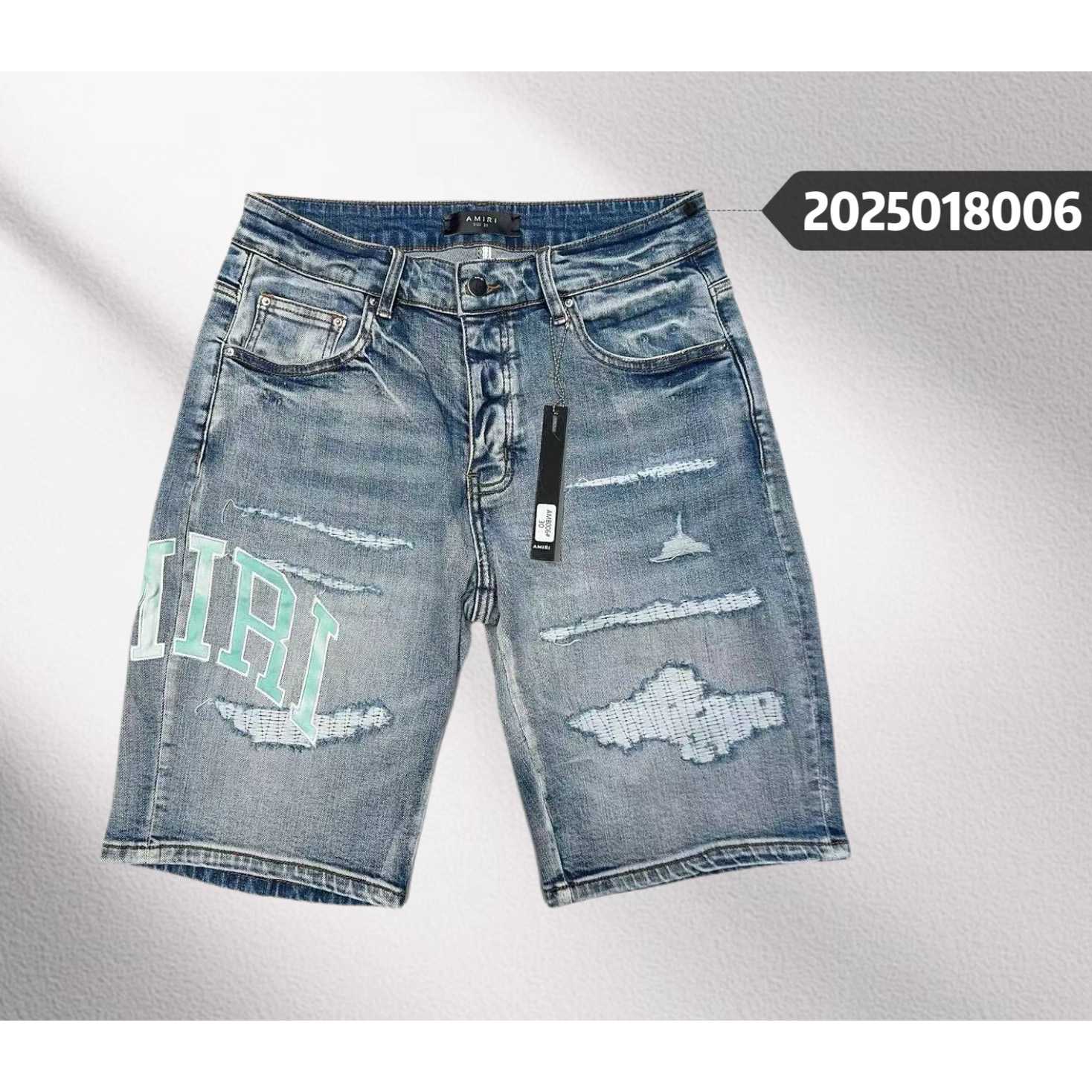 Amiri Denim Shorts     8006 - FashionPlug