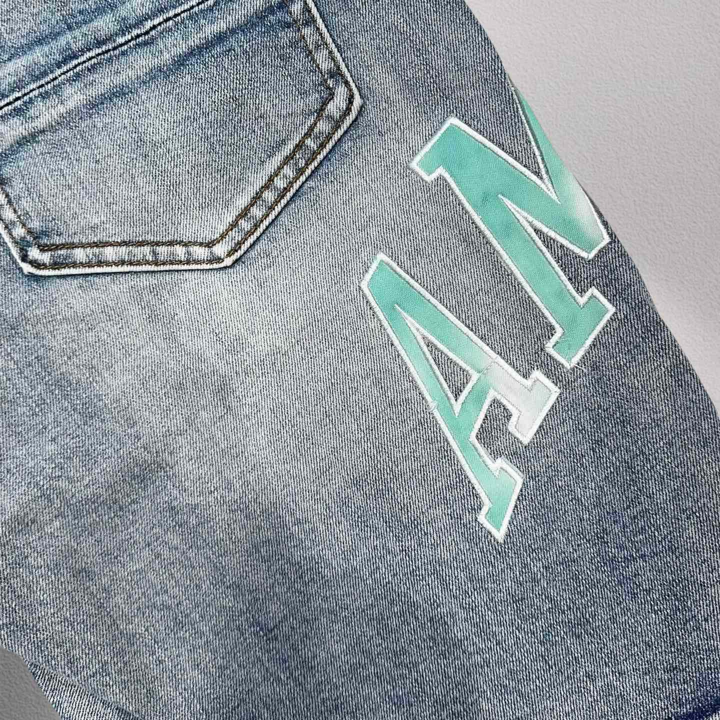 Amiri Denim Shorts     8006 - FashionPlug