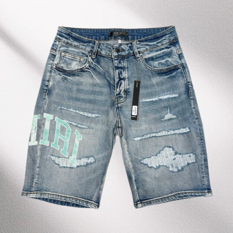 Amiri Denim Shorts     8006 - FashionPlug