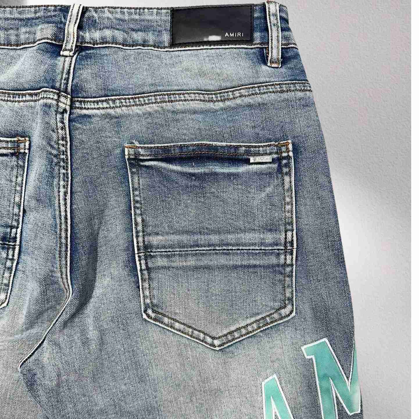 Amiri Denim Shorts     8006 - FashionPlug