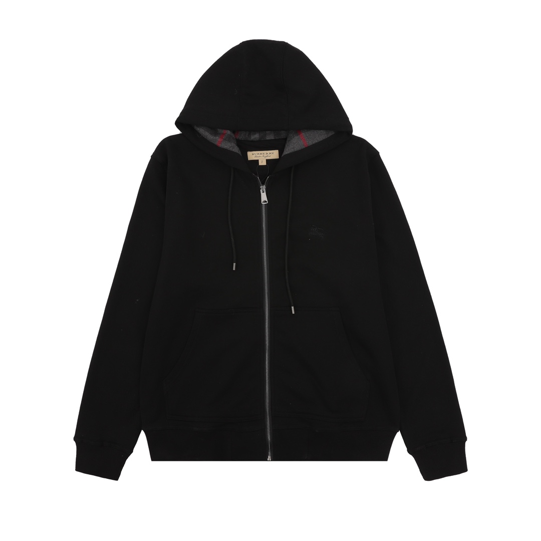 Burberry Zip Hoodie - FashionPlug