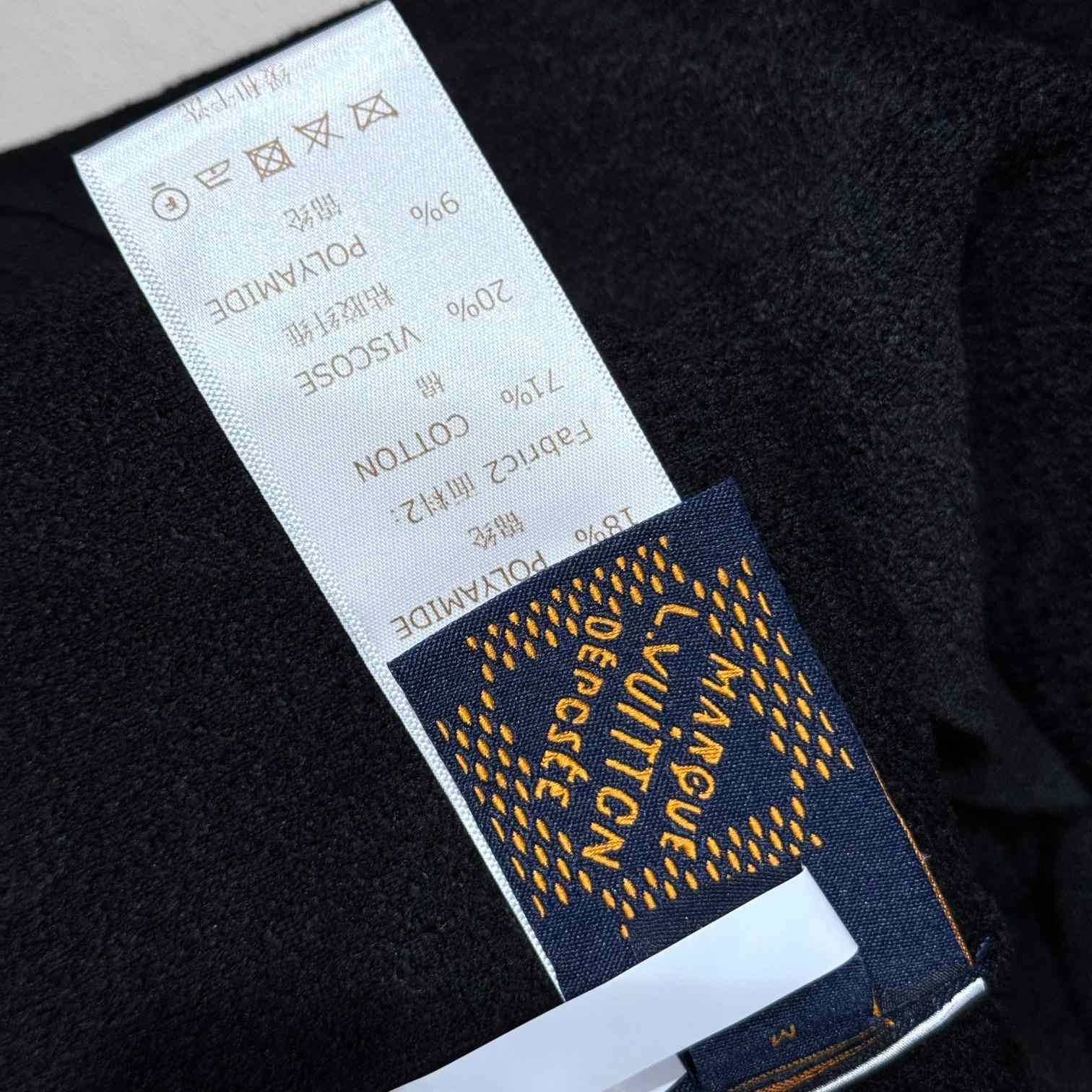 Louis Vuitton Graphic Jacquard Short-Sleeved Crewneck   1AHCMV - FashionPlug