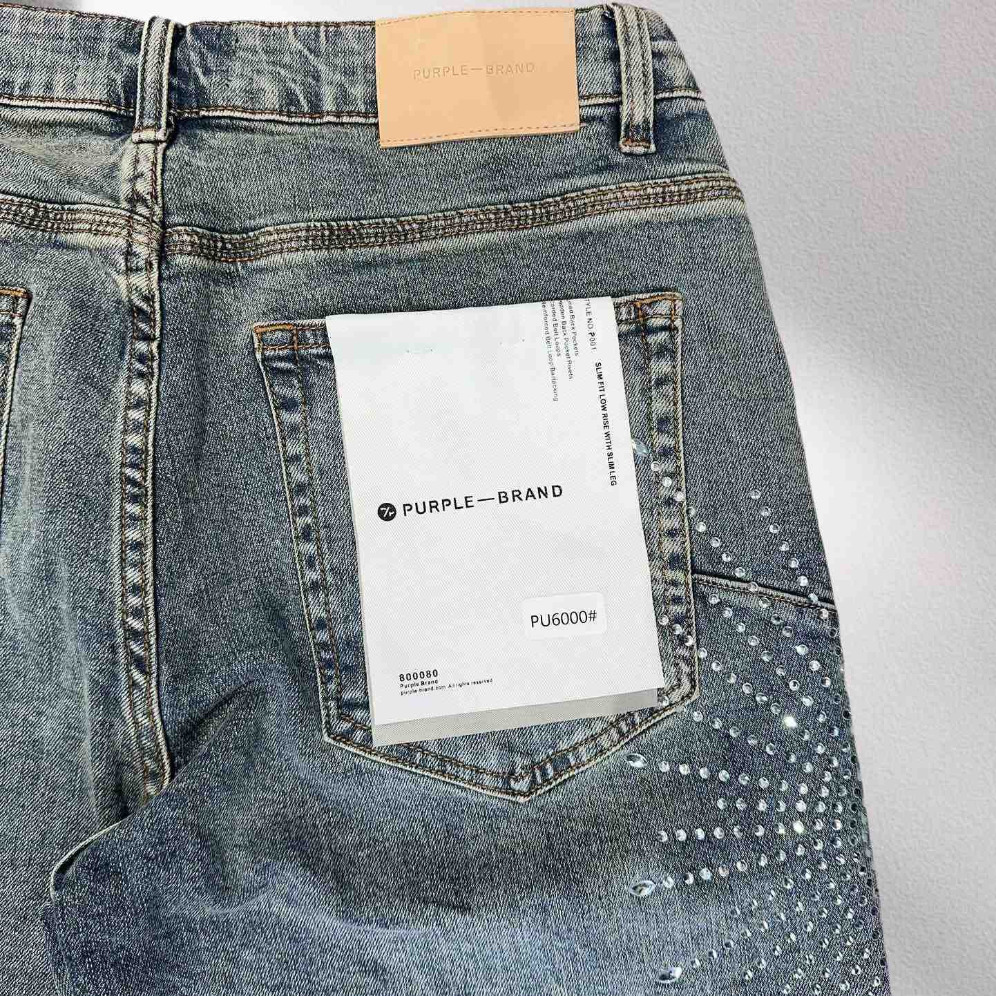 Purple-Brand Denim Shorts    6000 - FashionPlug