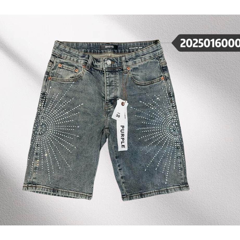 Purple-Brand Denim Shorts    6000 - FashionPlug