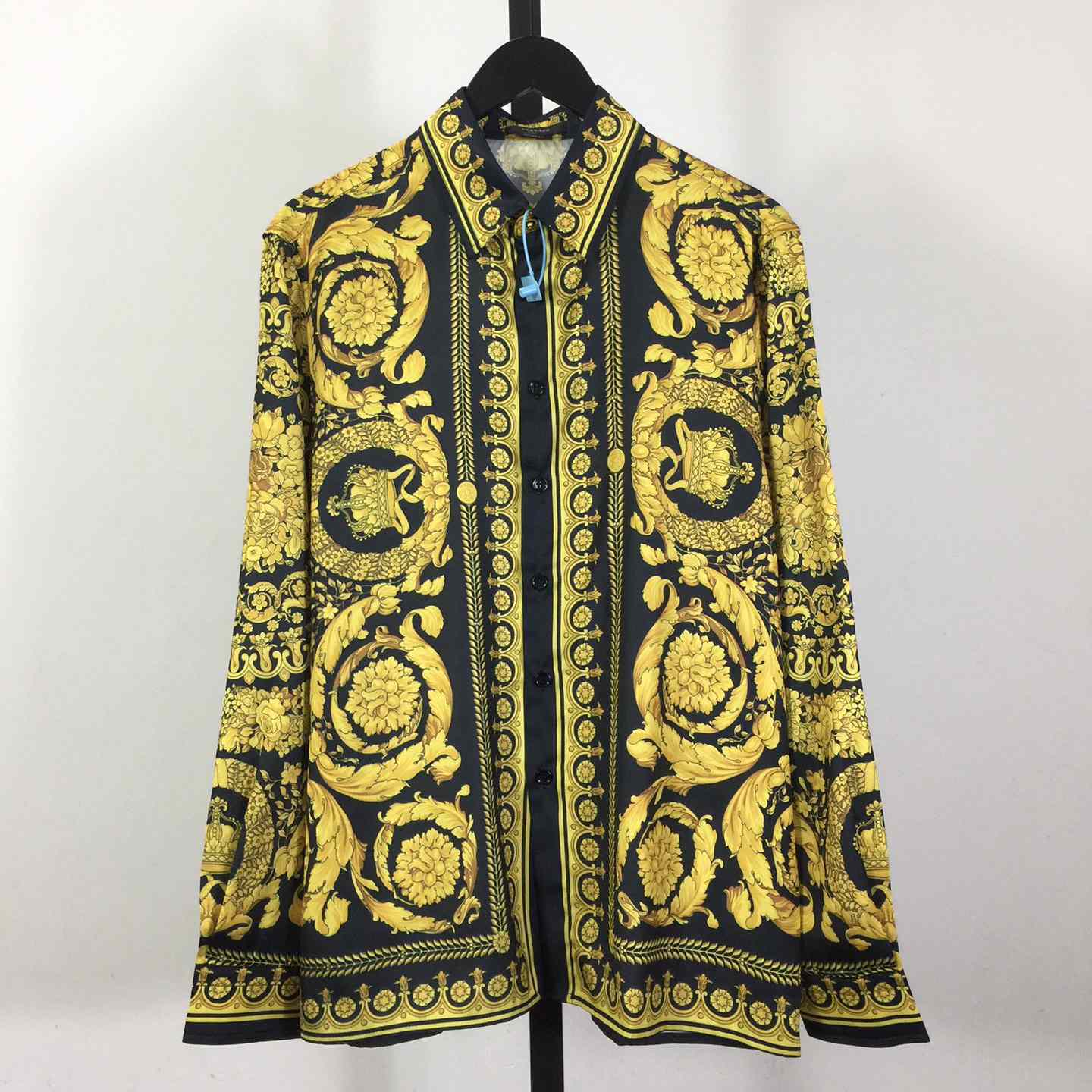 Versace Barocco Silk Shirt  - FashionPlug