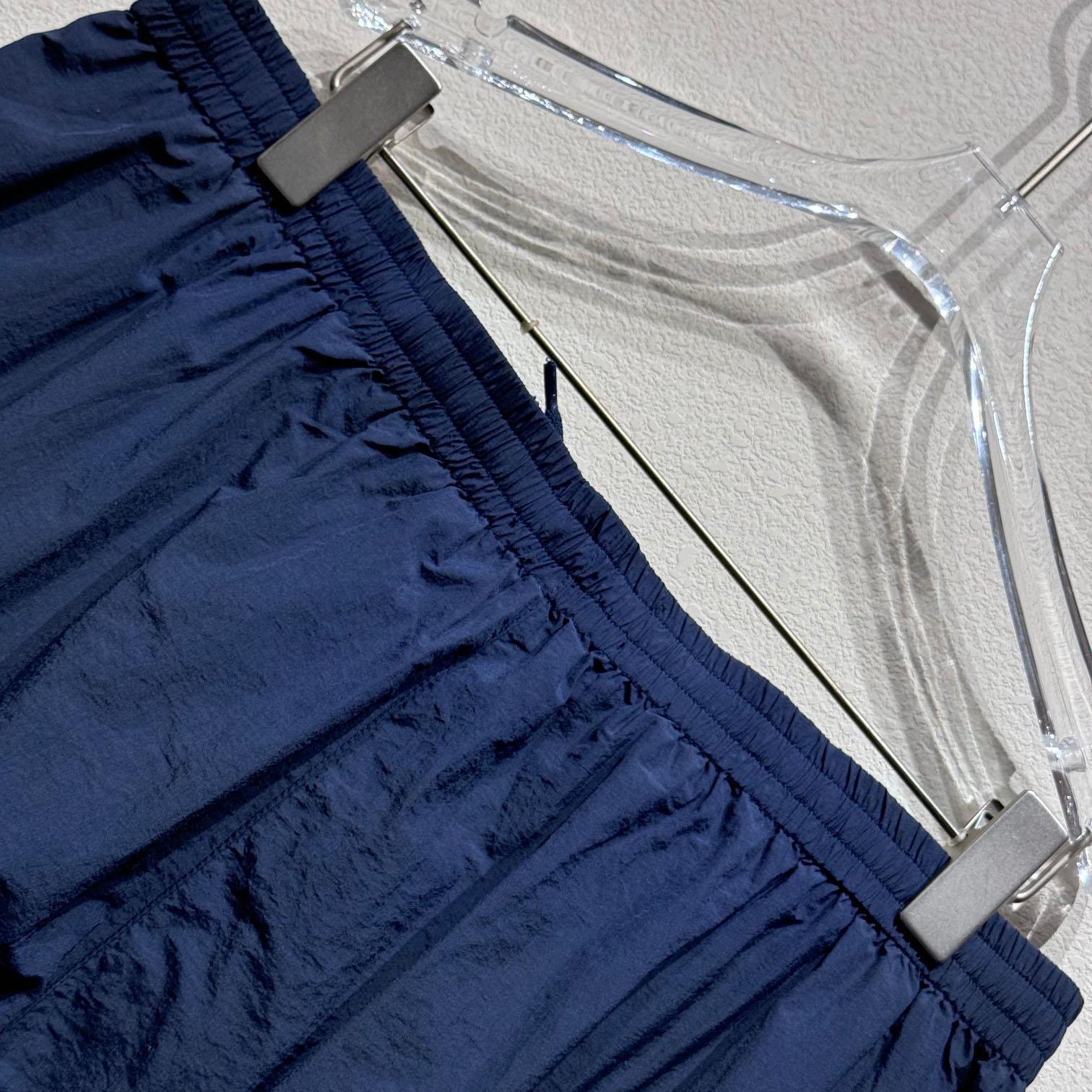 Balenciaga Tracksuit Pants In Navy - FashionPlug