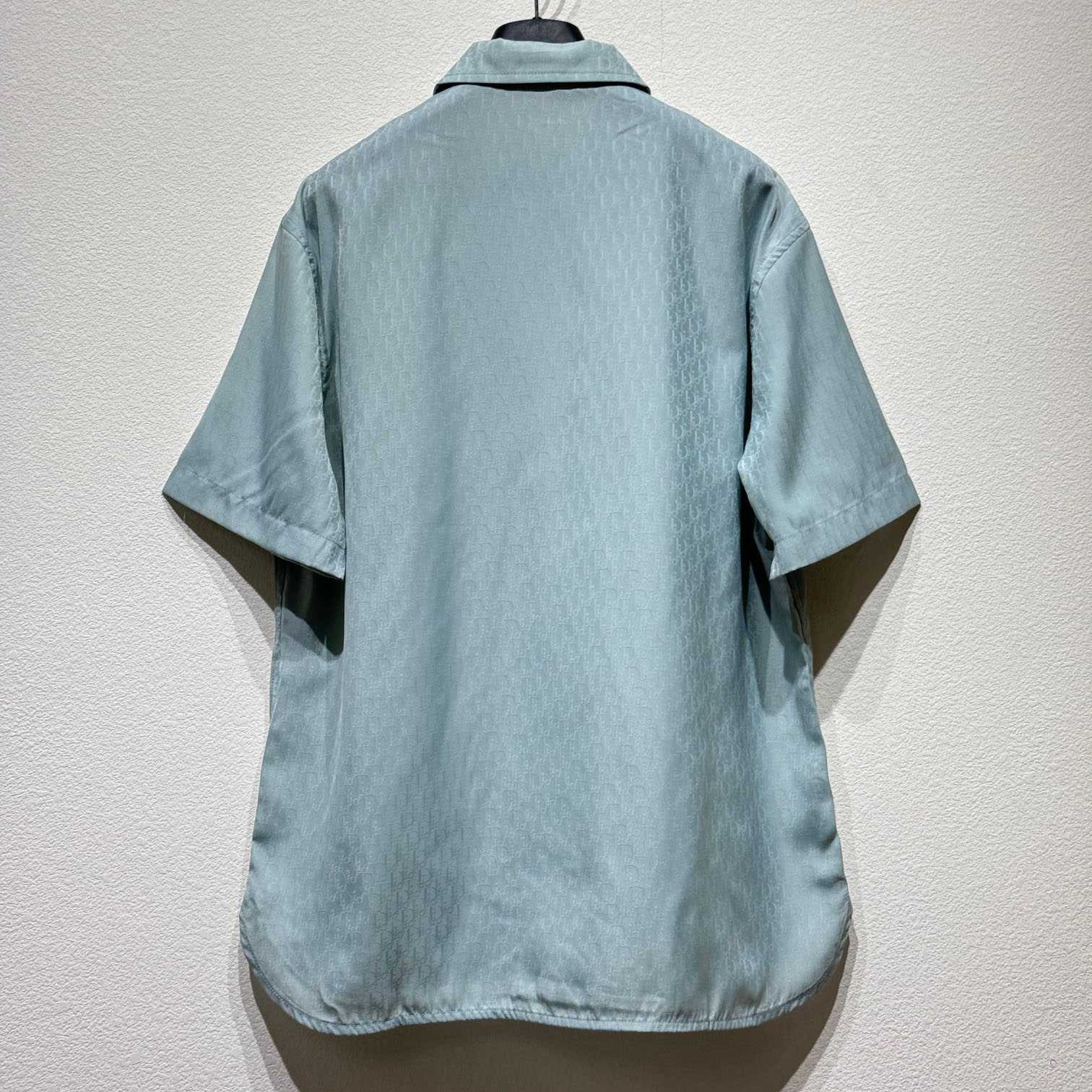 Dior Oblique Short-Sleeved Shirt  - FashionPlug
