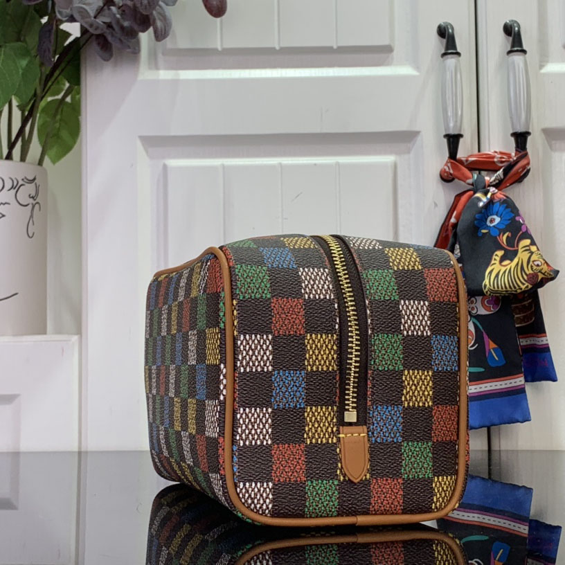 Louis Vuitton Locker Dopp Kit   N00151 - FashionPlug