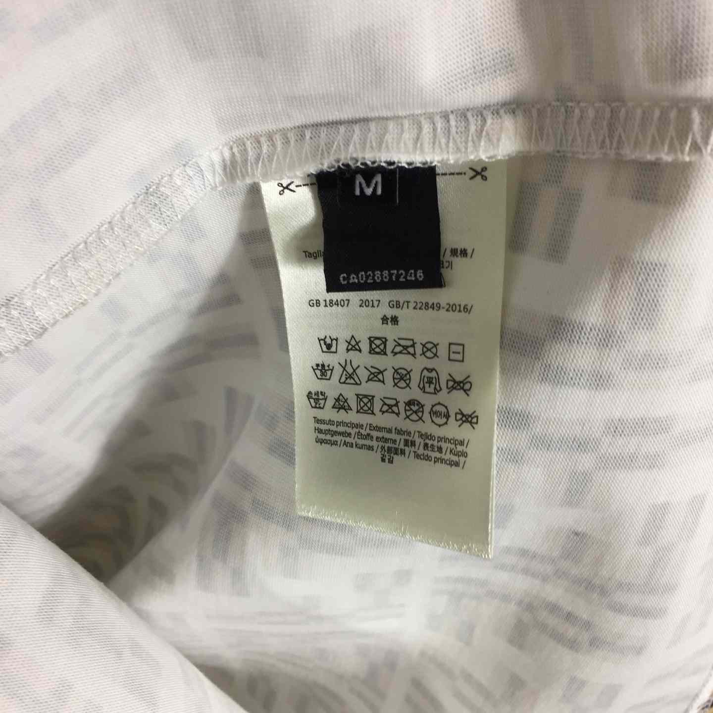 Fendi FF Monogram Logo T-shirt - FashionPlug