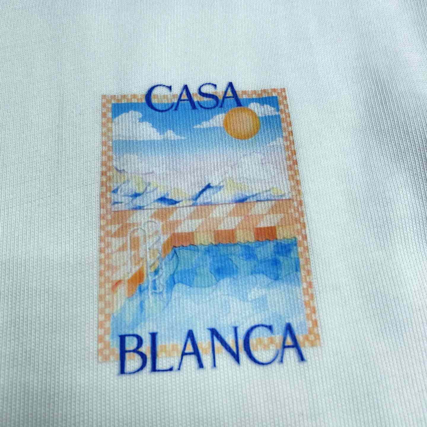 Casablanca Surreal Pool T-shirt   C968 - FashionPlug
