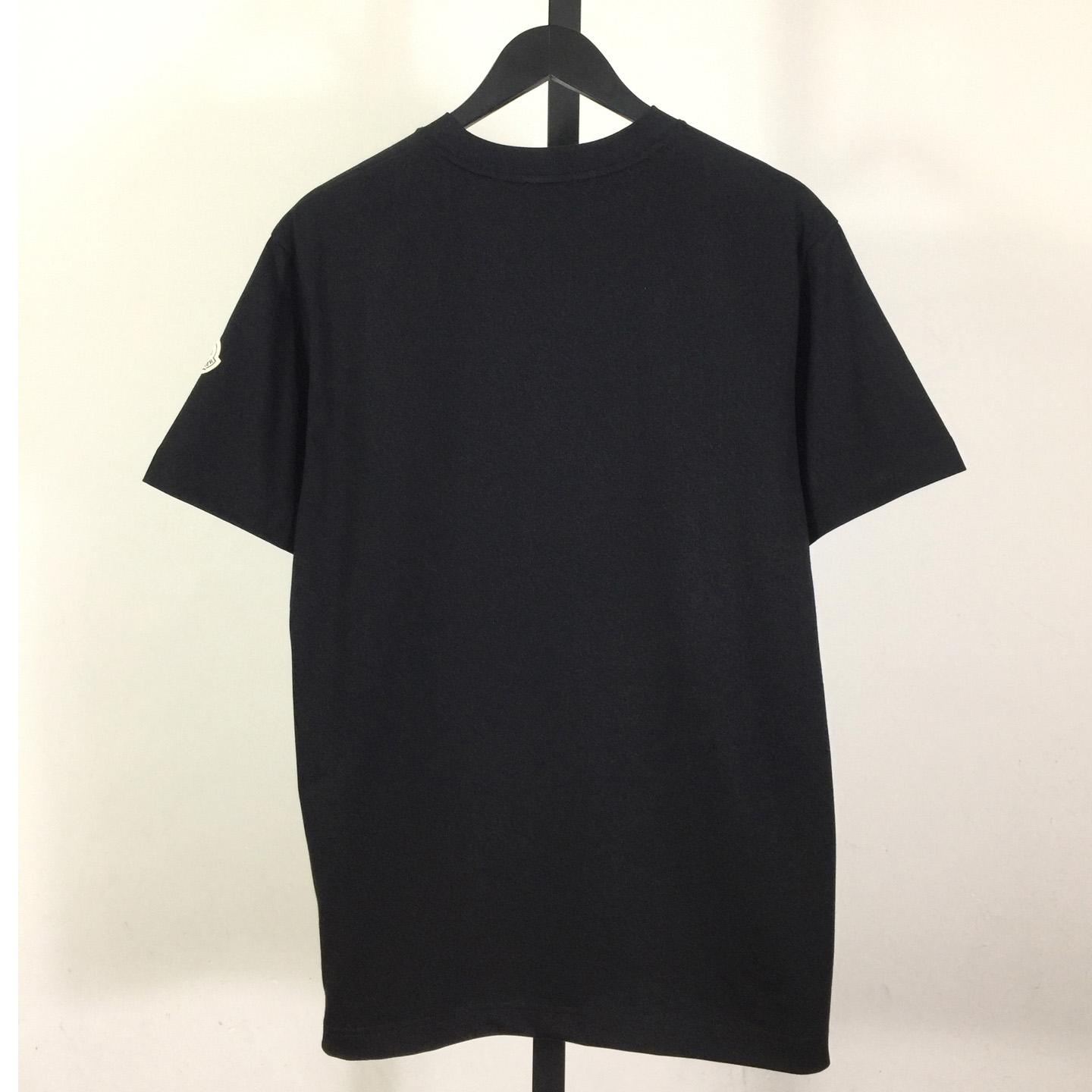 Moncler Logo Cotton T-shirt - FashionPlug