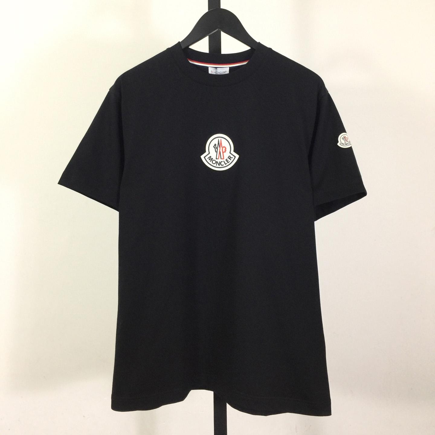 Moncler Logo Cotton T-shirt - FashionPlug