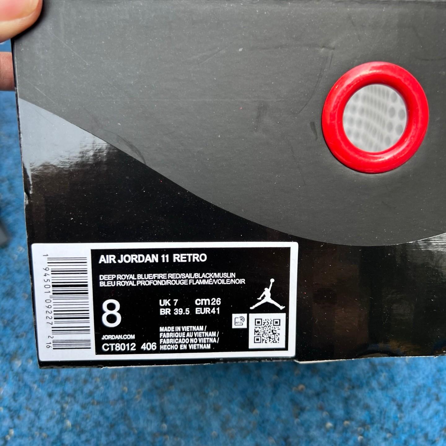 Air Jordan 11 Sneaker  CT8012-406 - FashionPlug