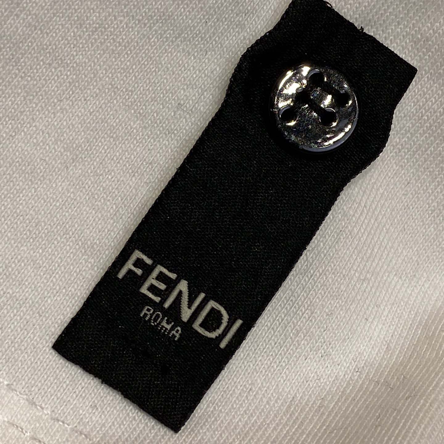 Fendi Silvia And The Baguette T-Shirt - FashionPlug