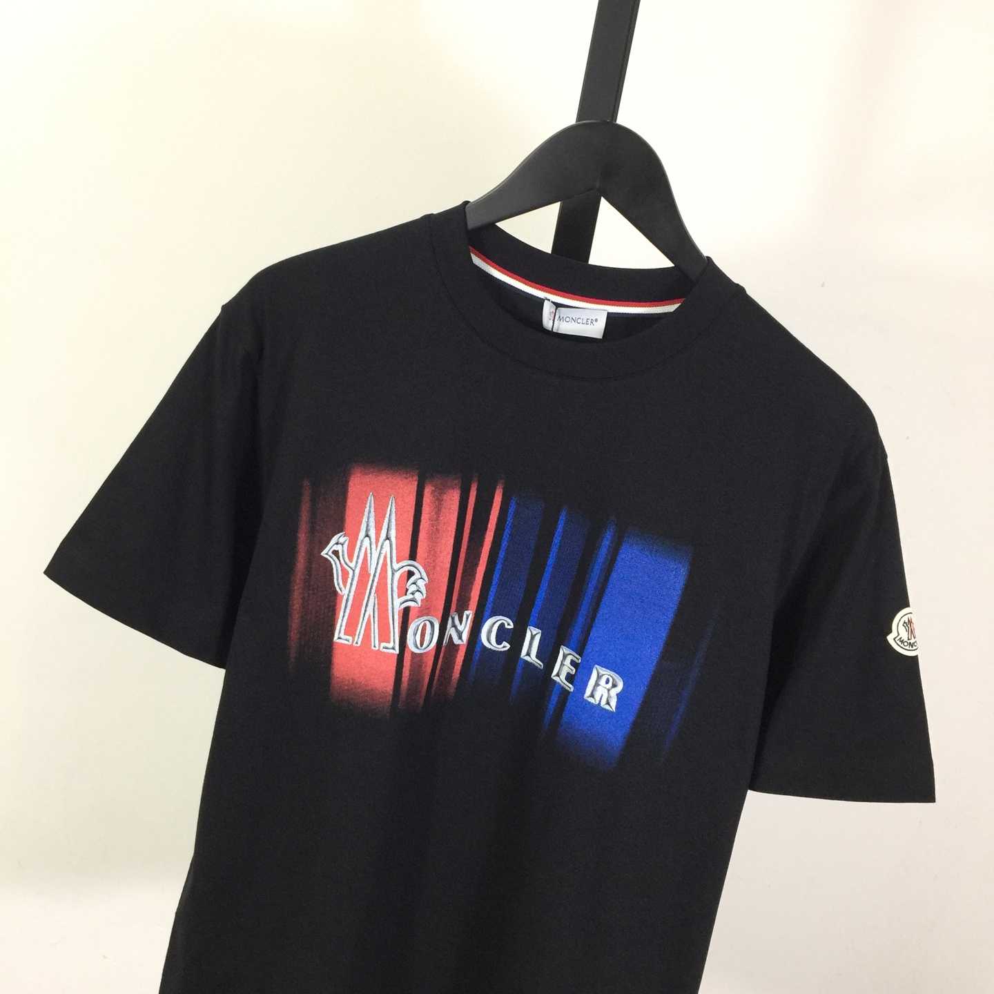 Moncler Logo Cotton T-shirt - FashionPlug