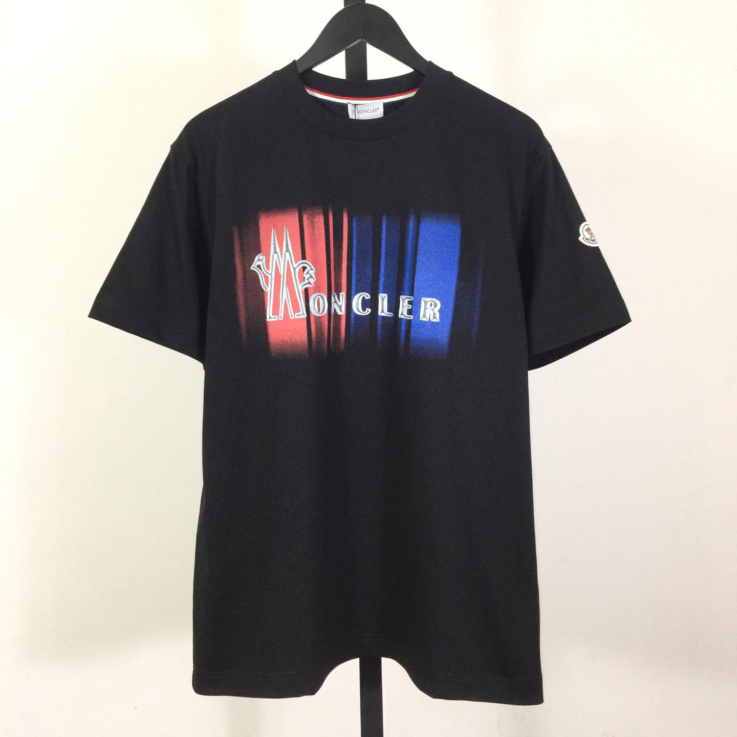 Moncler Logo Cotton T-shirt - FashionPlug
