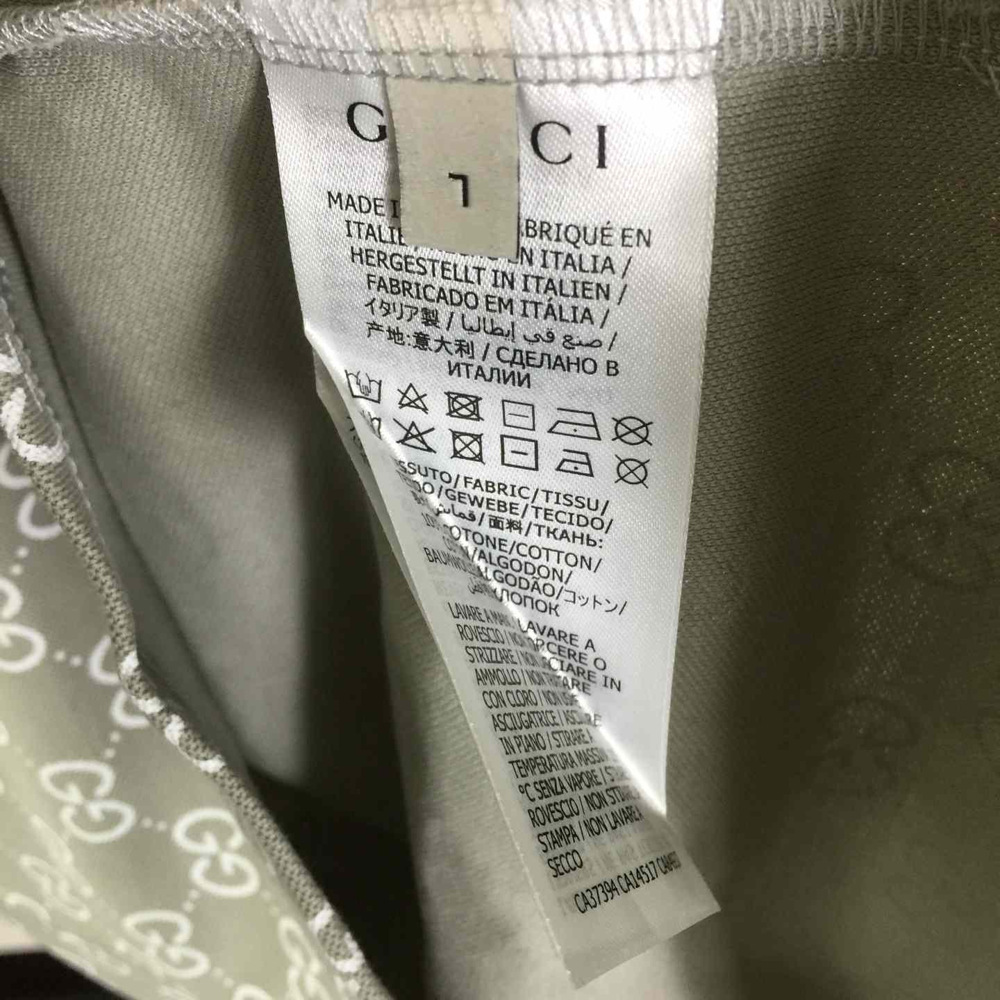 Gucci GG Cotton Lamé Jacquard Polo Shirt - FashionPlug