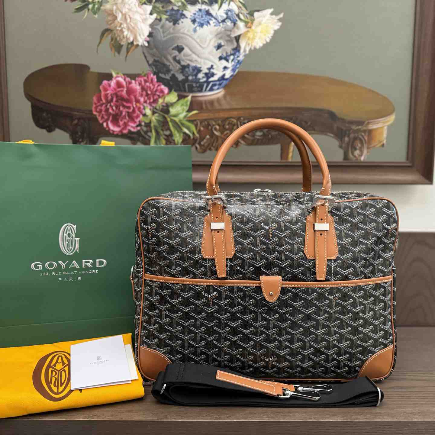 Goyard Ambassade MM Document Case - FashionPlug