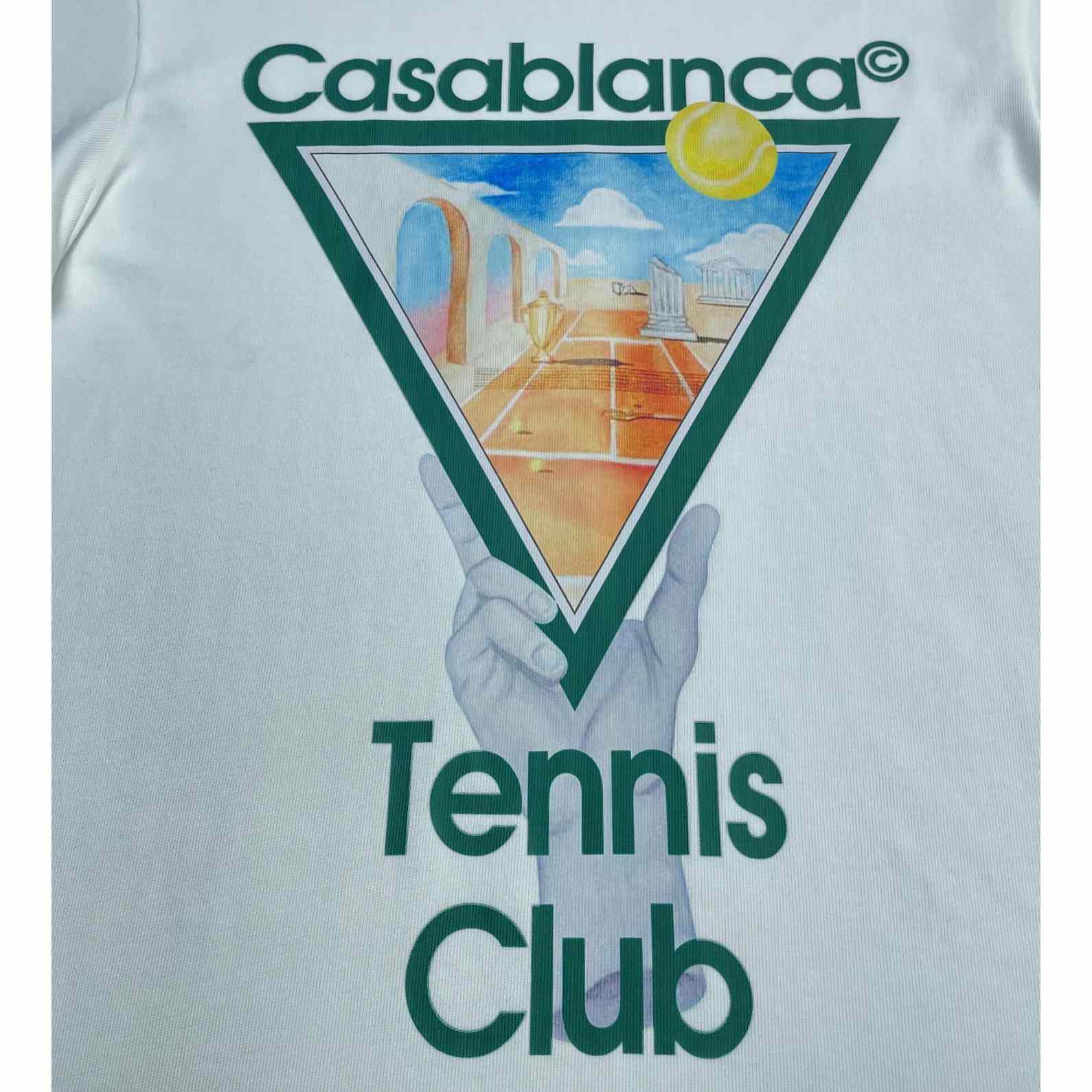 Casablanca Metaphysical Tennis Icon T-shirt  C947 - FashionPlug