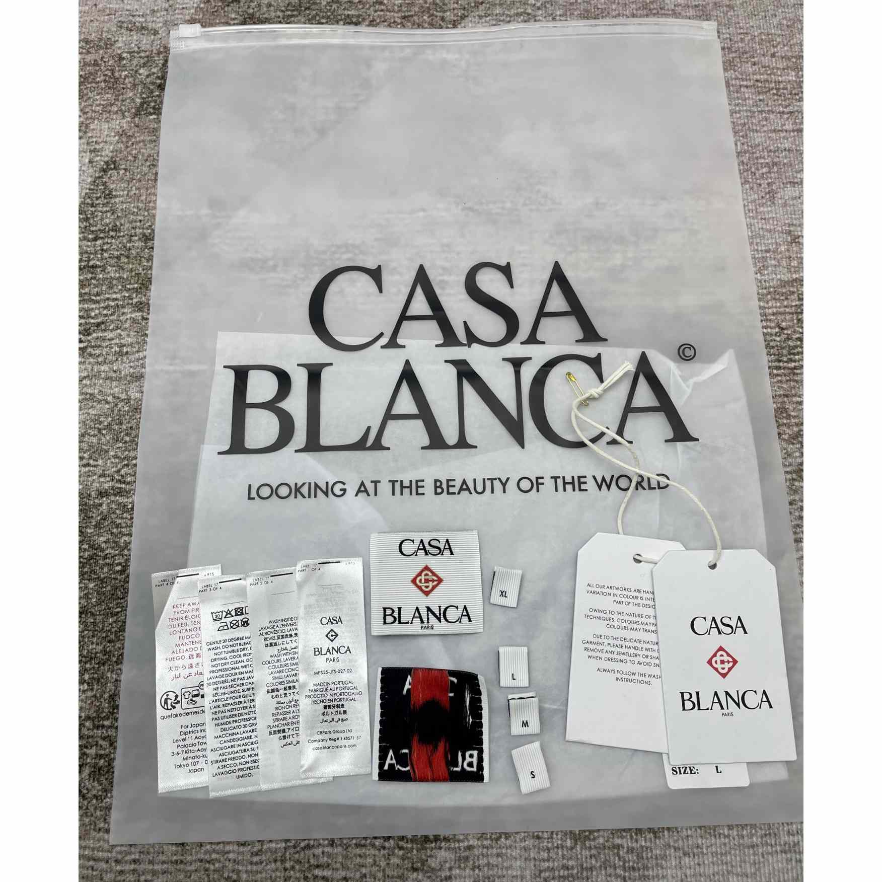Casablanca Diamond Logo T-Shirt    C1004 - FashionPlug