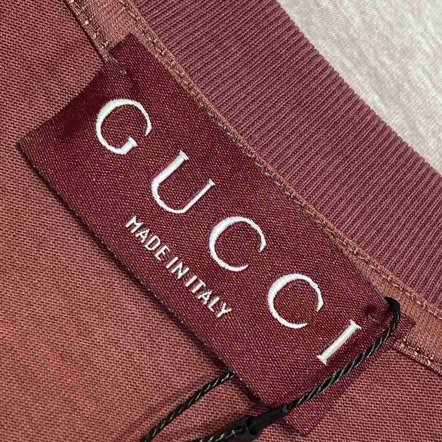 Gucci Cotton Jersey T-shirt With Print - FashionPlug