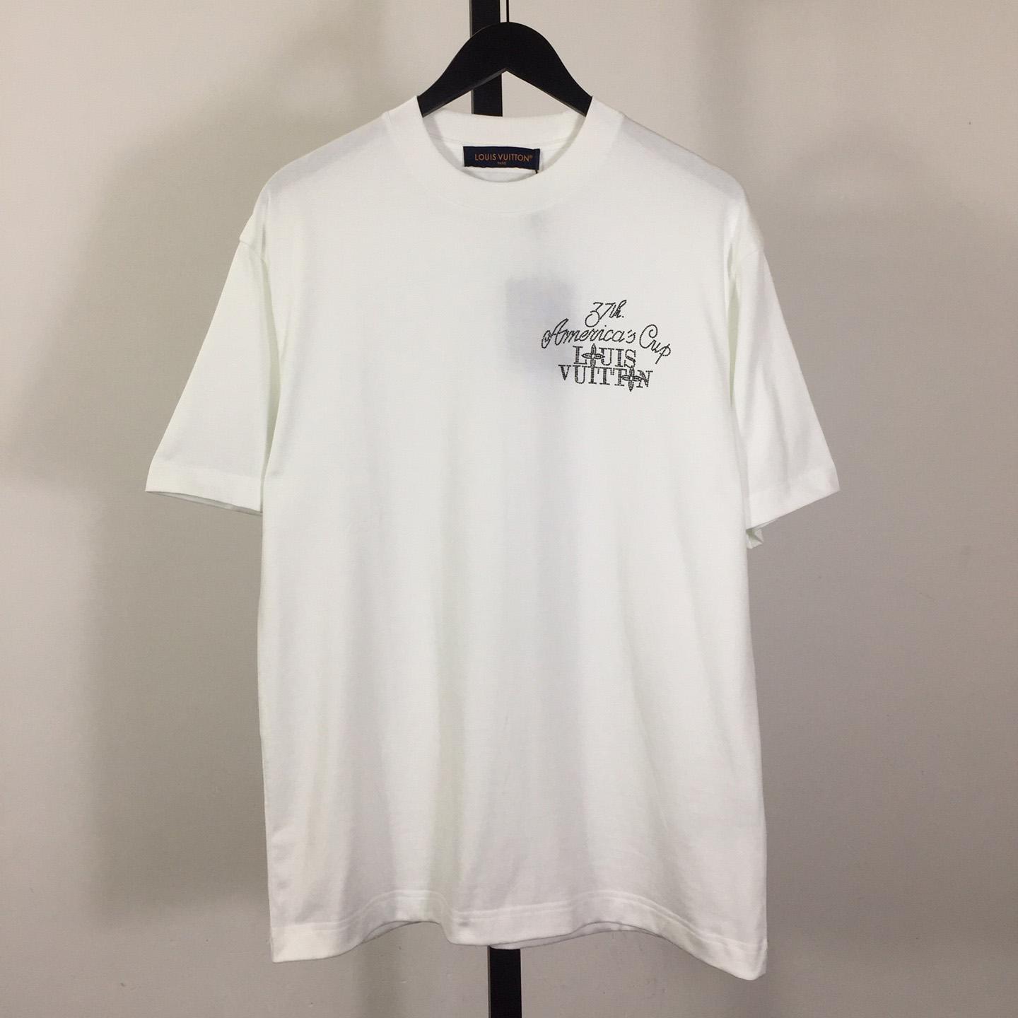Louis Vuitton Embellished Short-Sleeved Cotton Crewneck - FashionPlug