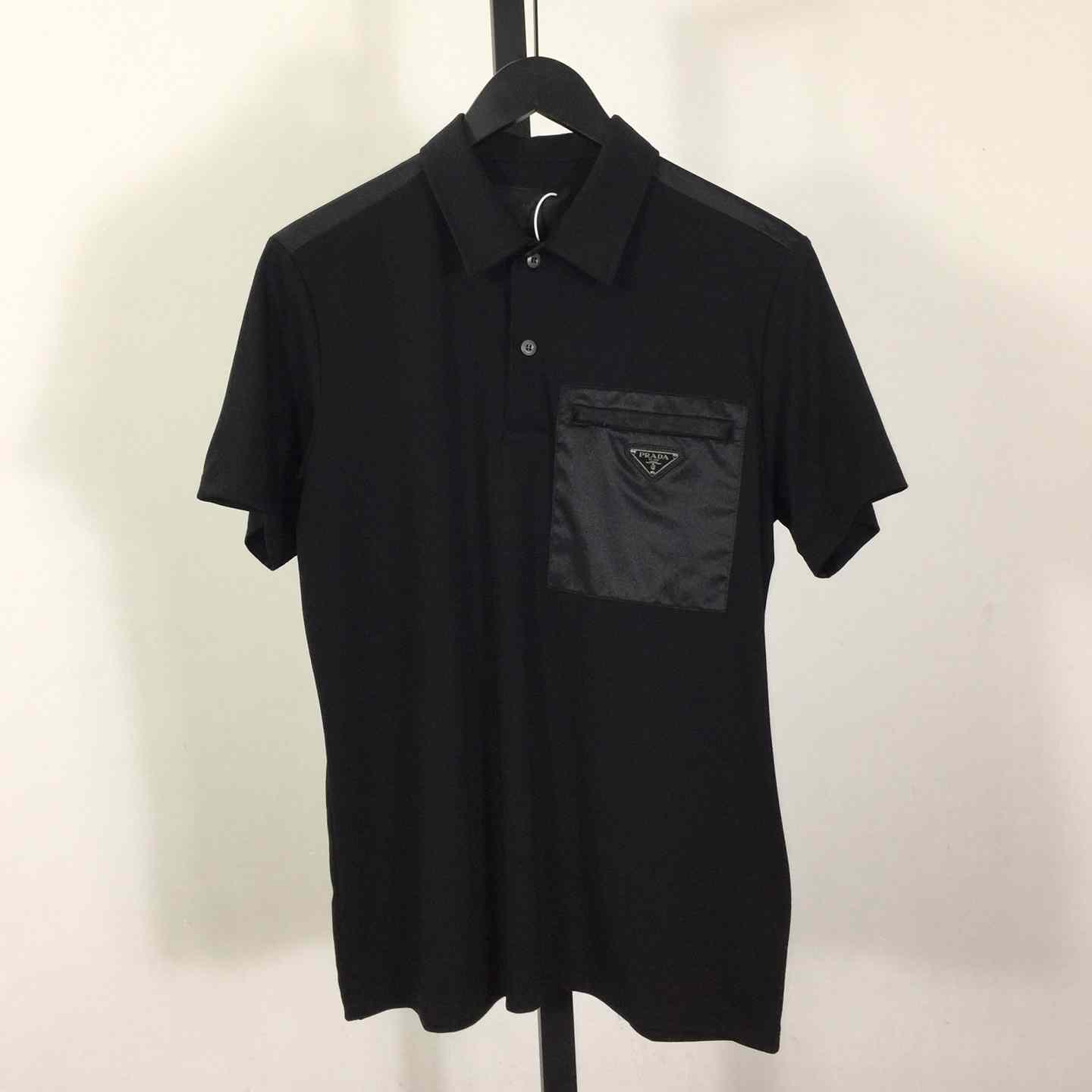 Prada Short-sleeved Polo Shirt - FashionPlug