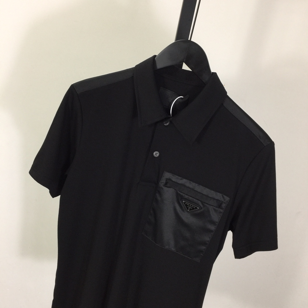 Prada Short-sleeved Polo Shirt - FashionPlug
