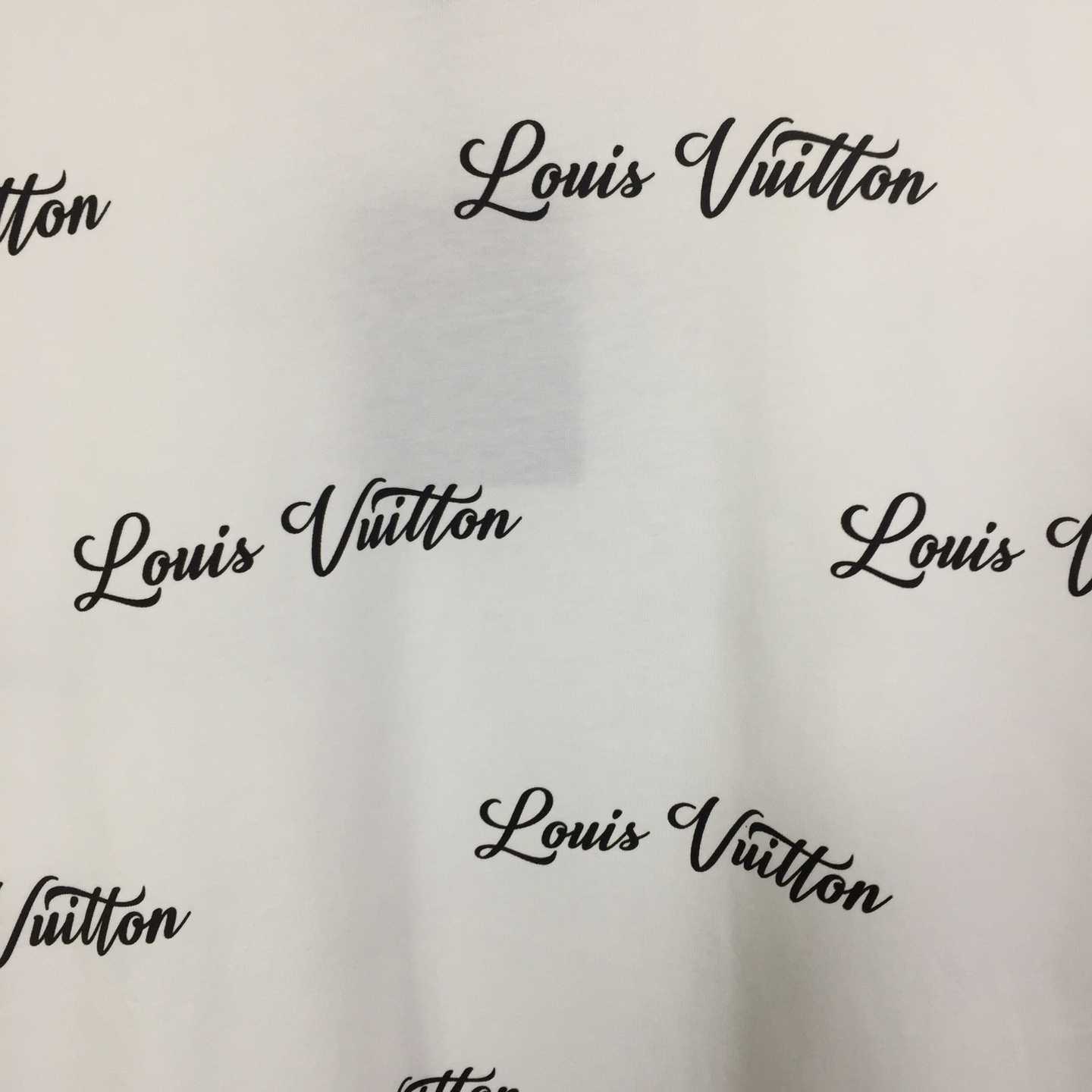 Louis Vuitton Logo Cotton T-Shirt - FashionPlug