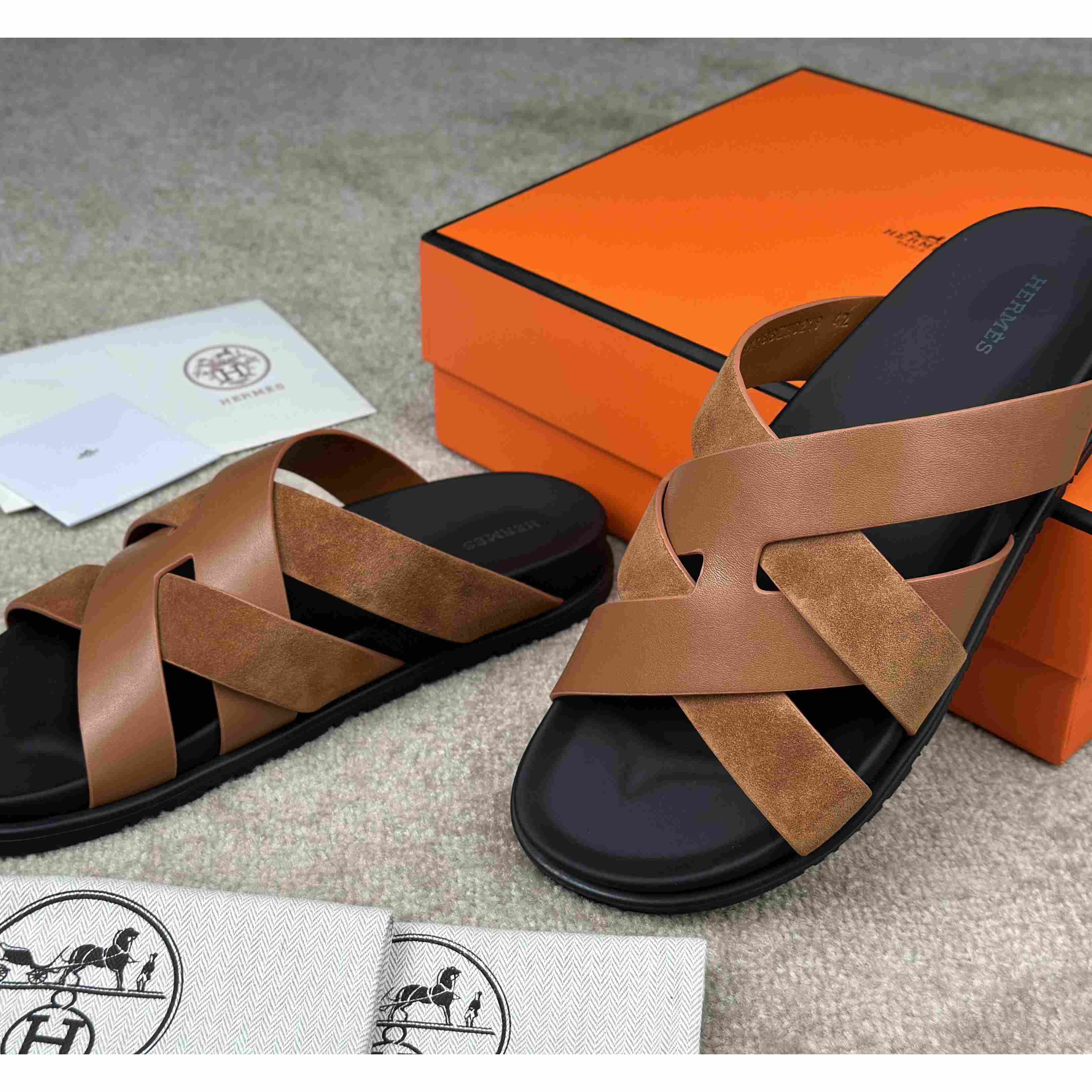 Hermes Kazimir Sandal - FashionPlug