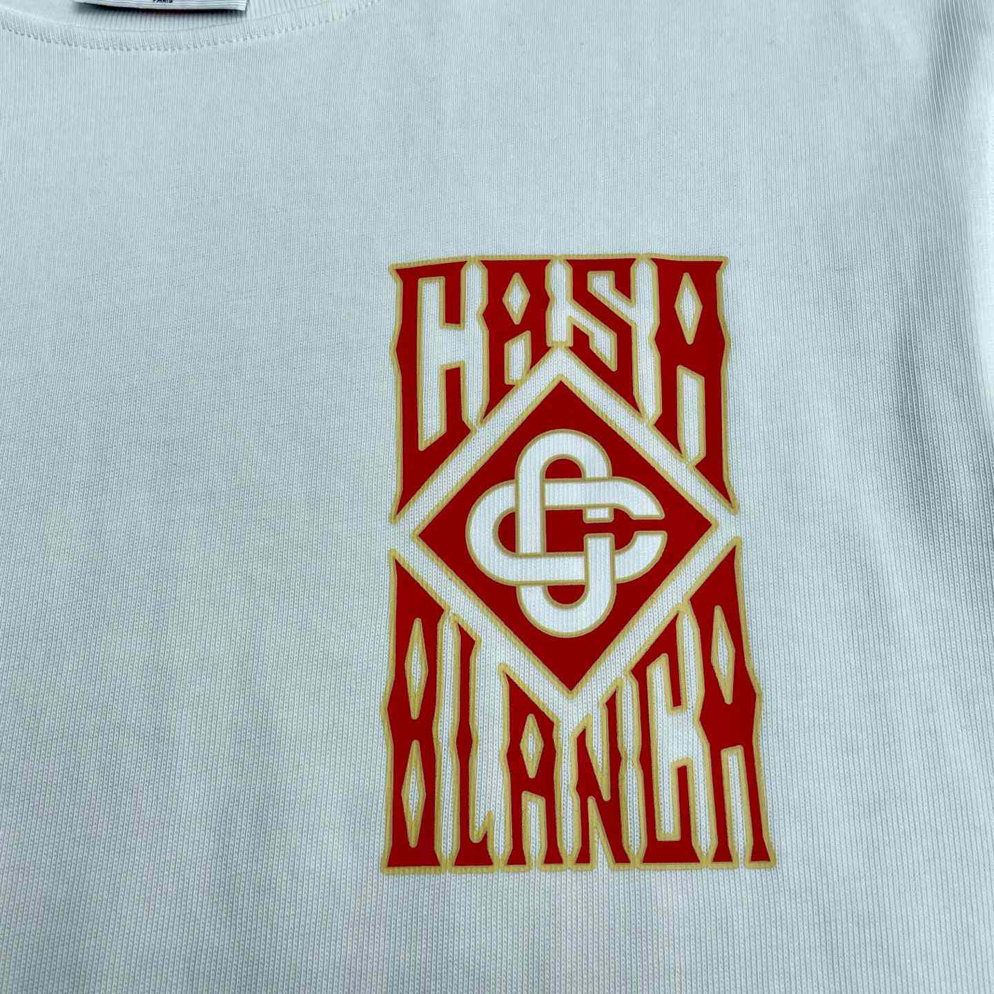 Casablanca Gothic Logo T-Shirt   C975 - FashionPlug