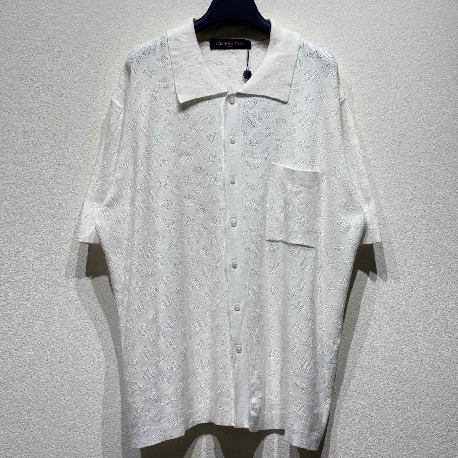 Louis Vuitton Monogram Short-Sleeved Shirt    - FashionPlug
