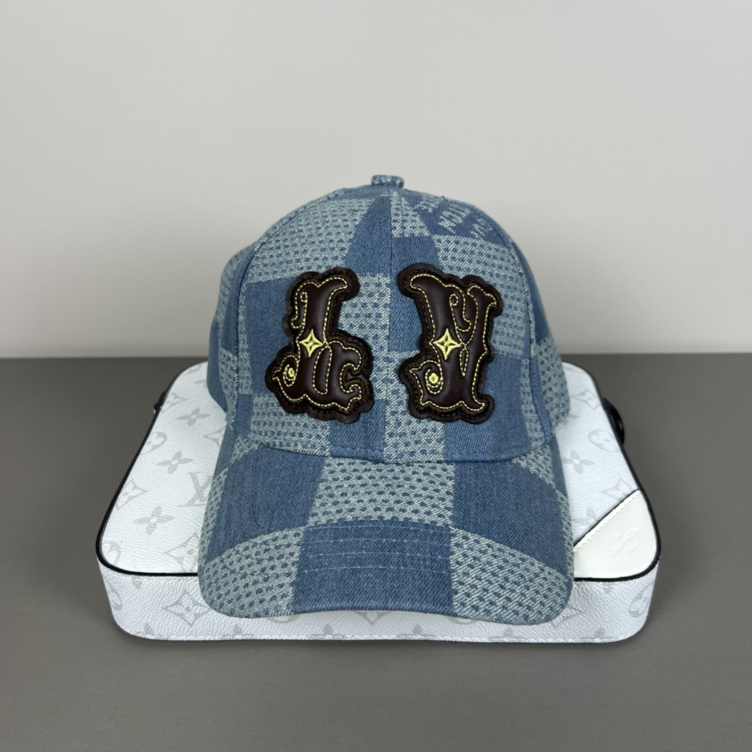 Louis Vuitton Washed 3D Cap  - FashionPlug