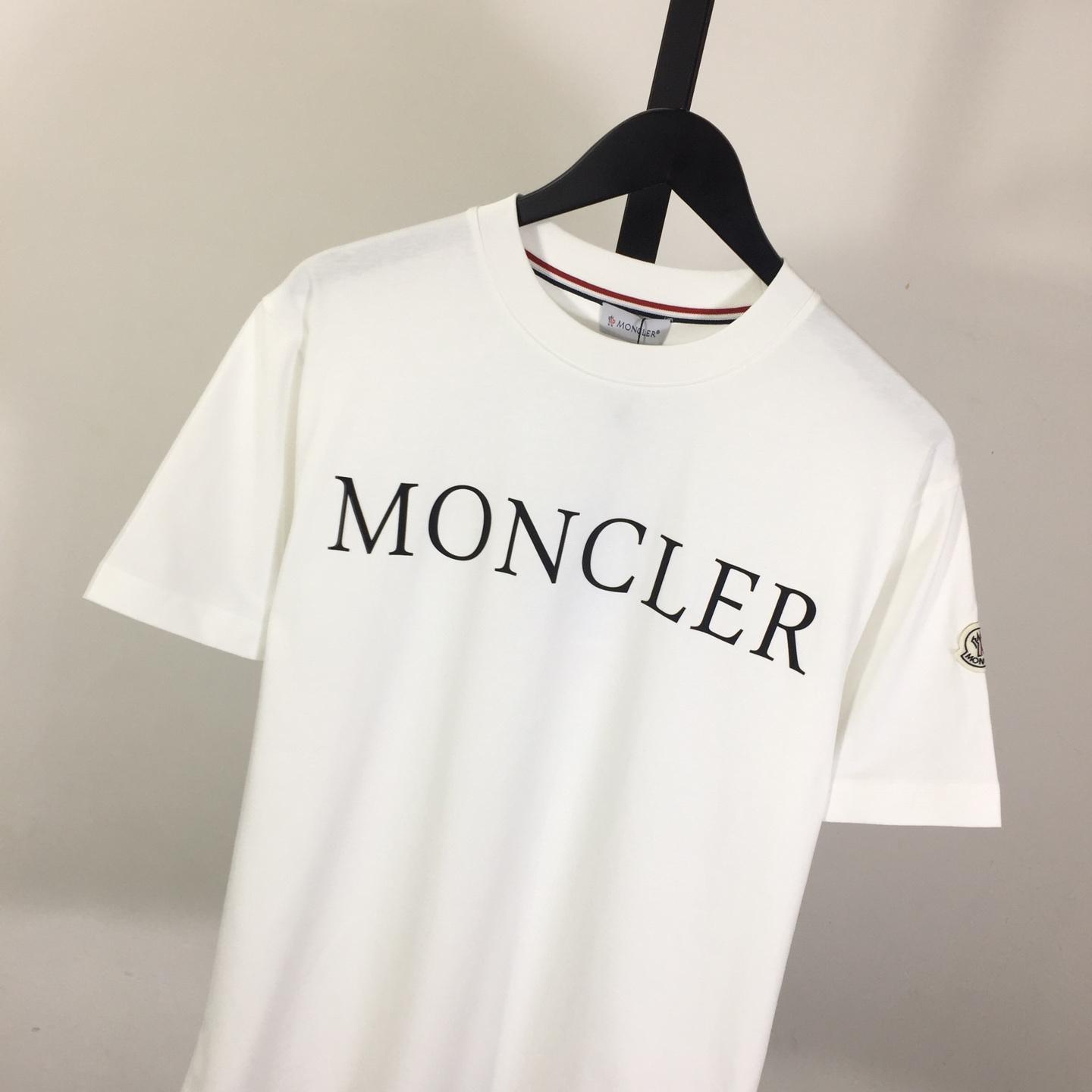 Moncler Logo Cotton T-shirt - FashionPlug