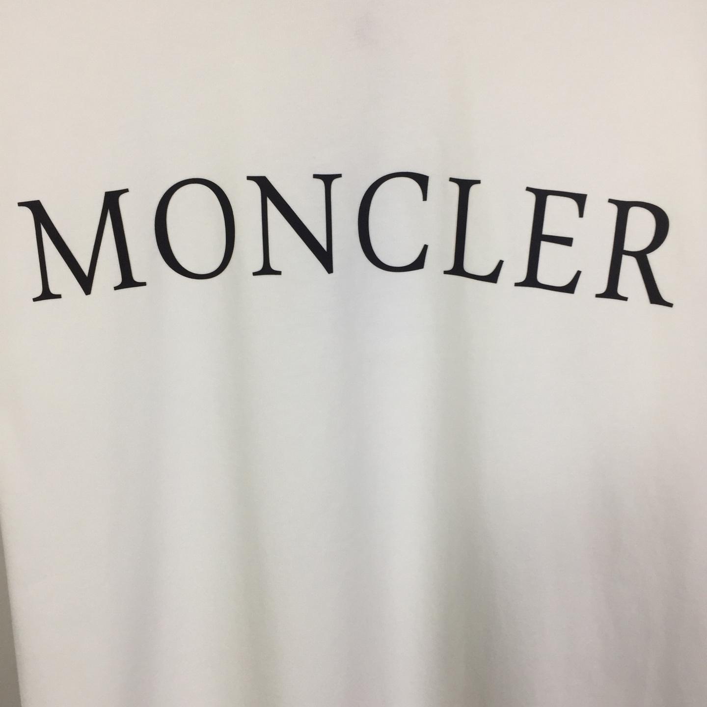 Moncler Logo Cotton T-shirt - FashionPlug