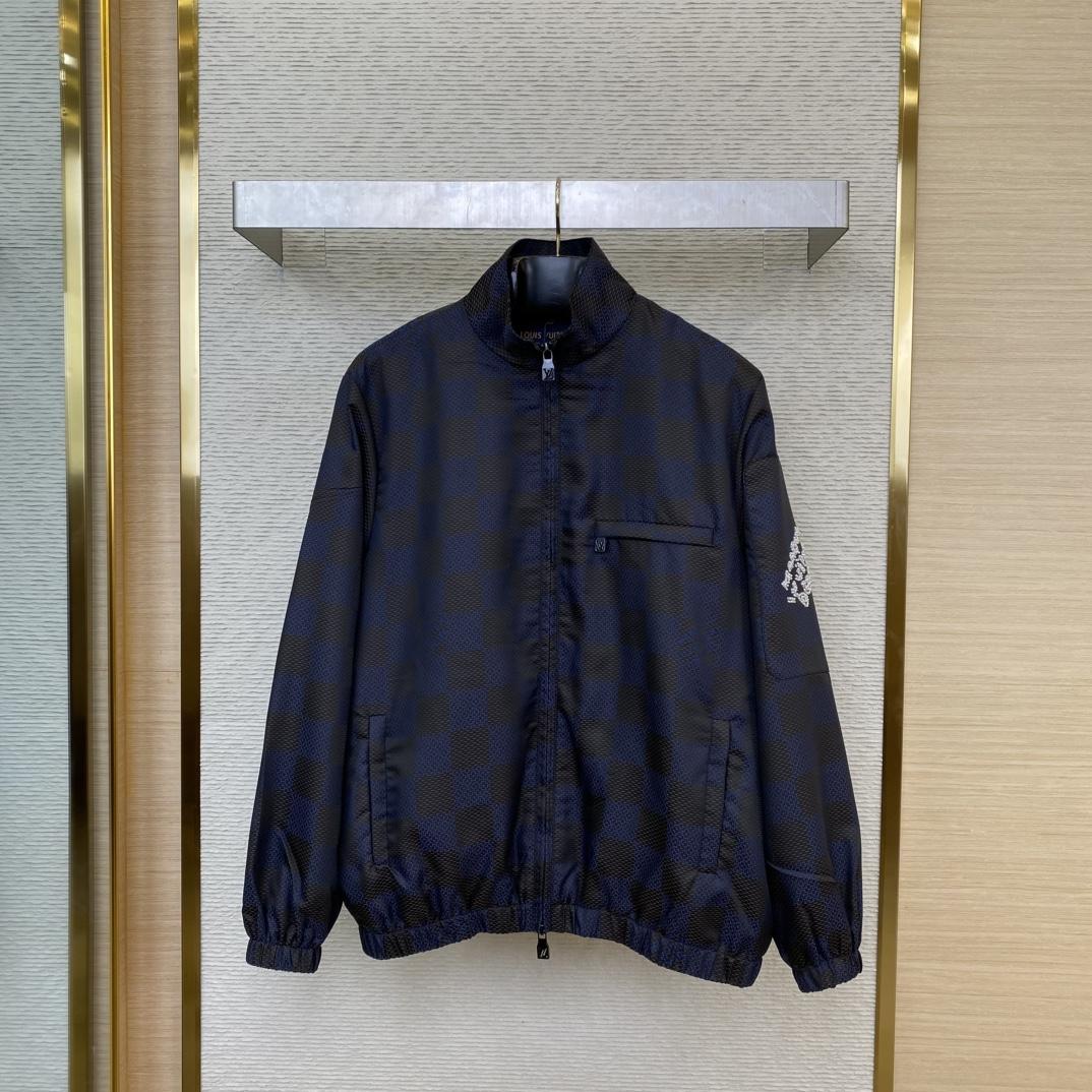 Louis Vuitton Damier Pop Nylon Travel Blouson  1AFHVO - FashionPlug