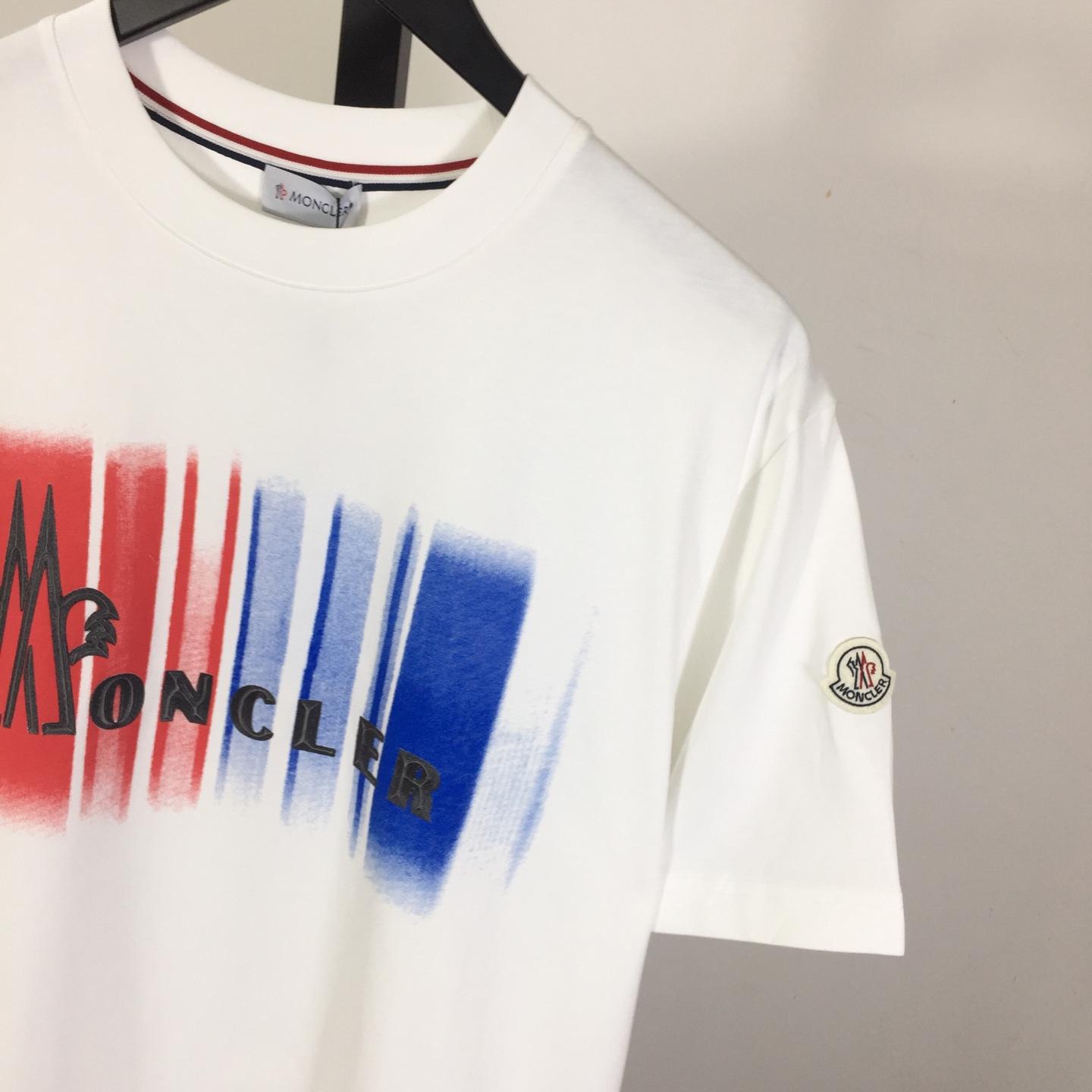 Moncler Logo Cotton T-shirt - FashionPlug