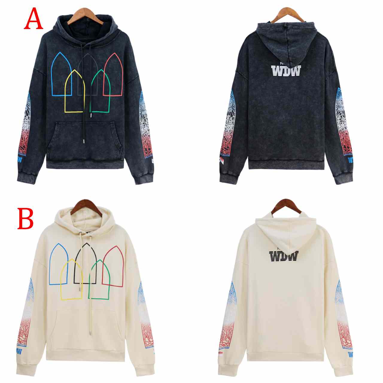 Buy Who Decides War Intertwined Windows Hoodie - FashionPlug