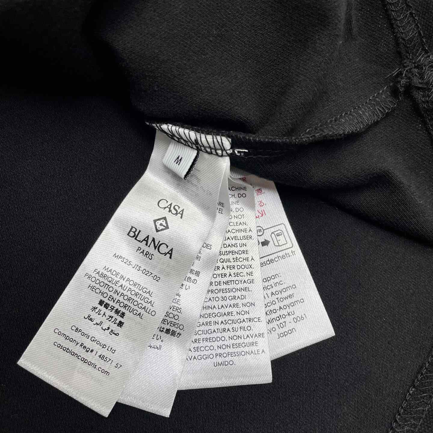 Casablanca Logo Piqué Polo Shirt   c999 - FashionPlug