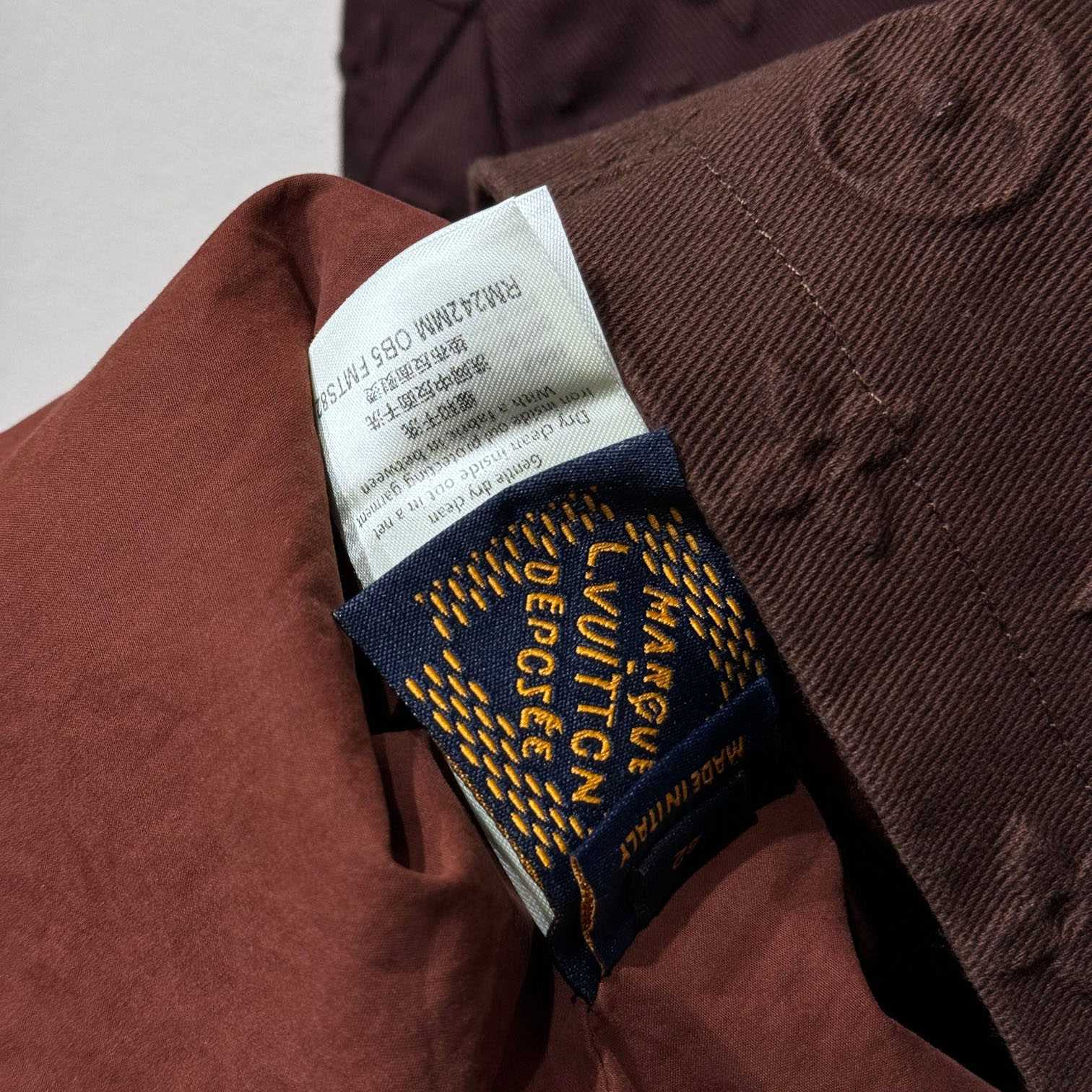Louis Vuitton Monogram Embossed Overshirt    - FashionPlug