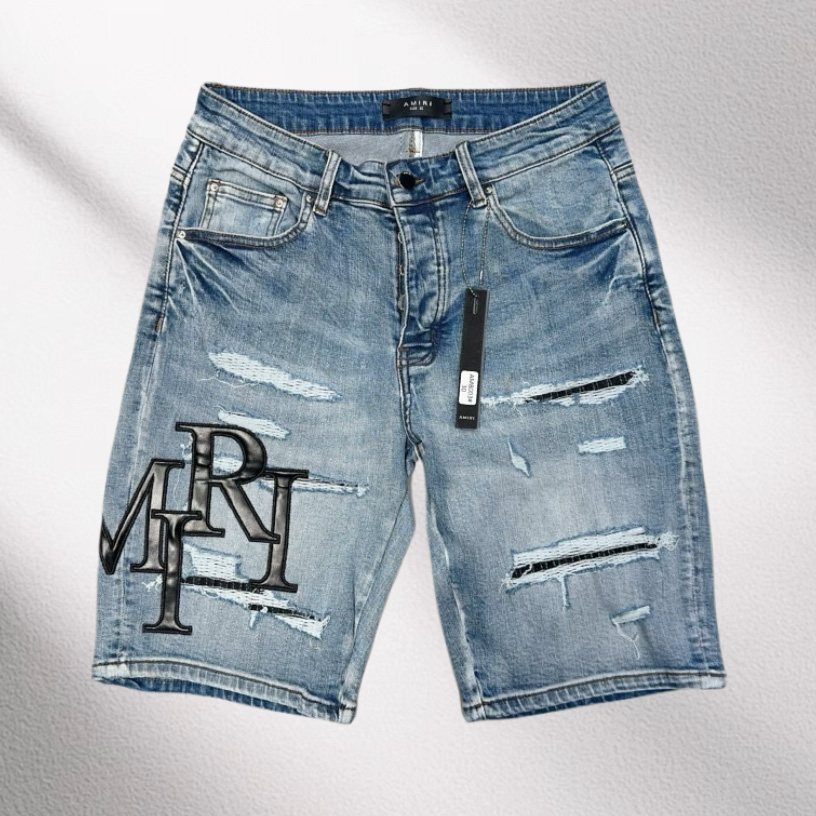 Amiri Denim Shorts     8003 - FashionPlug