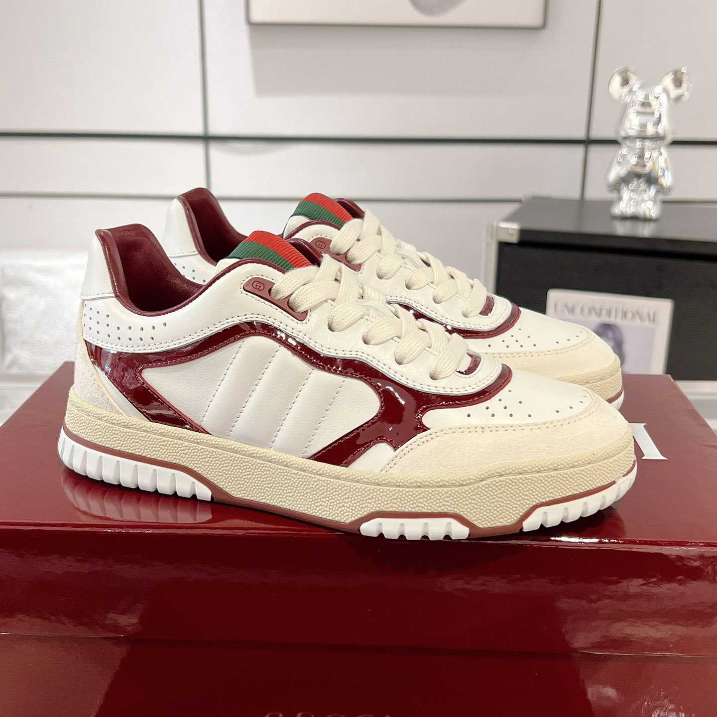 Gucci Re-web Sneaker - FashionPlug