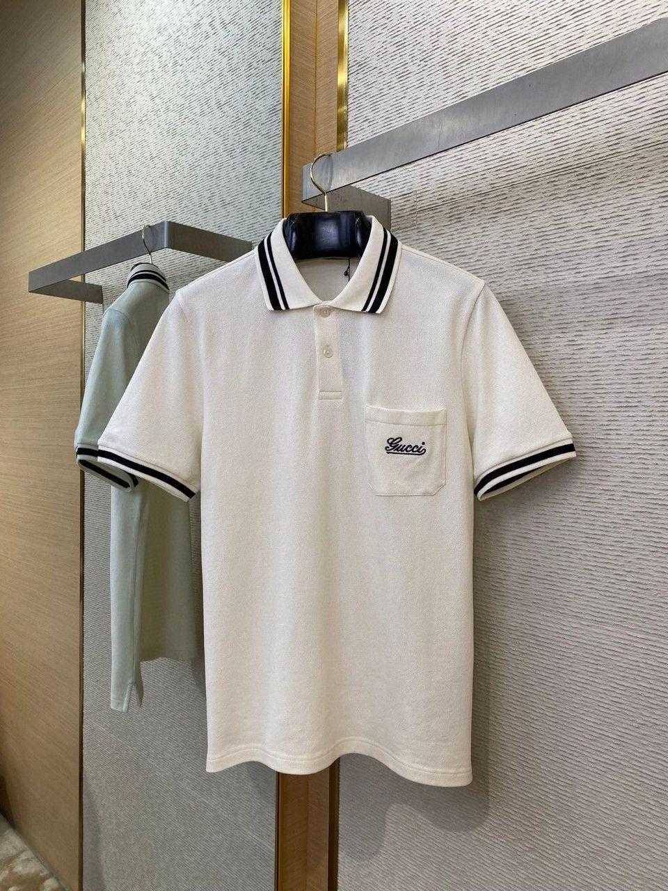 Gucci Cotton Piquet Polo Shirt  - FashionPlug